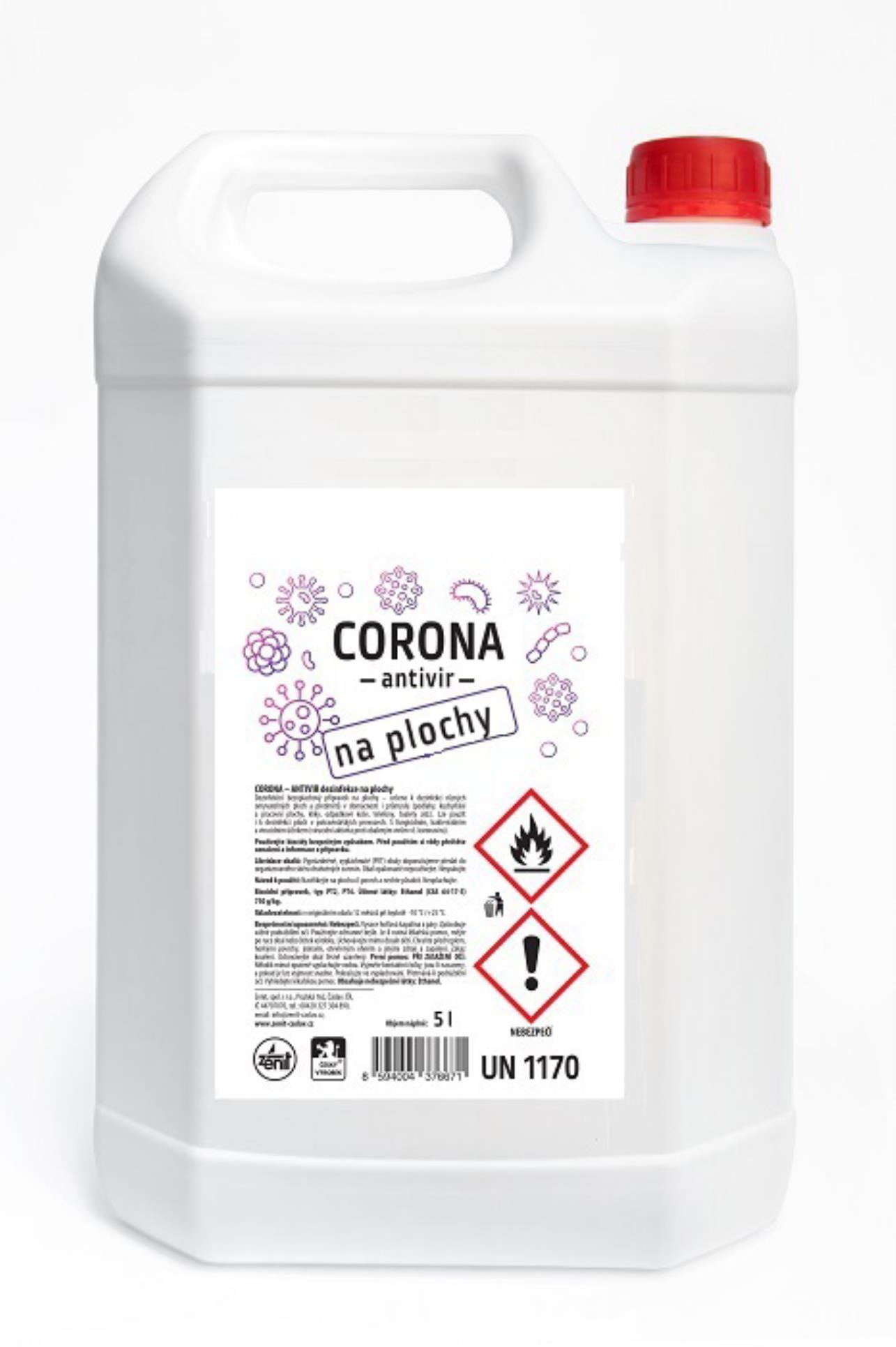 Corona Dezinfekce na plochy Corona-antivir - 5 kg