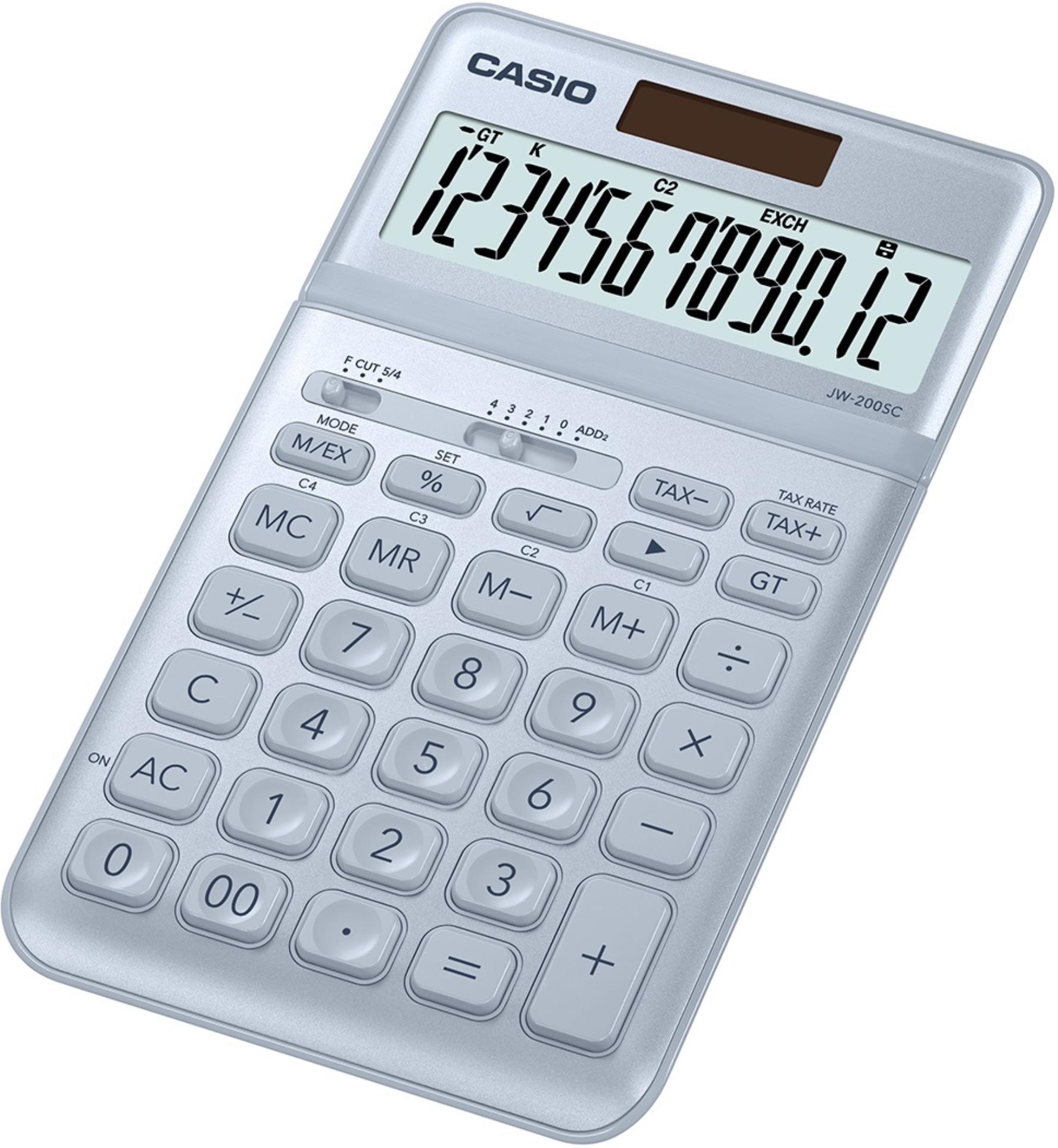 Stolní kalkulačka Casio JW 200SC BU