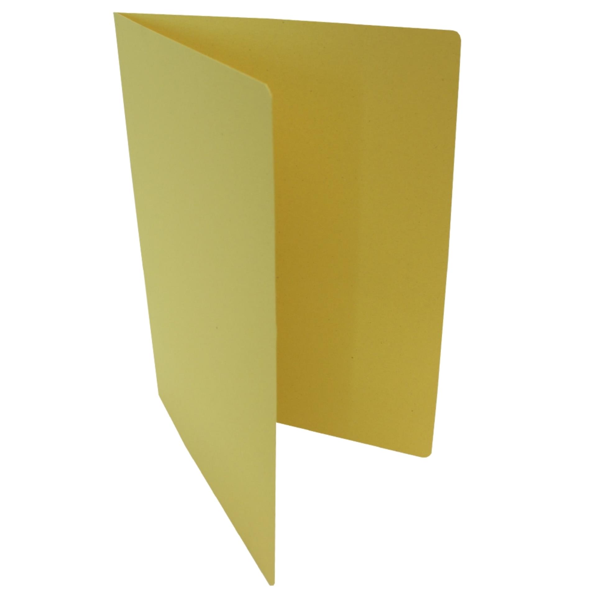 HIT Office Desky papírové bez chlopní A4, žluté, 20 ks