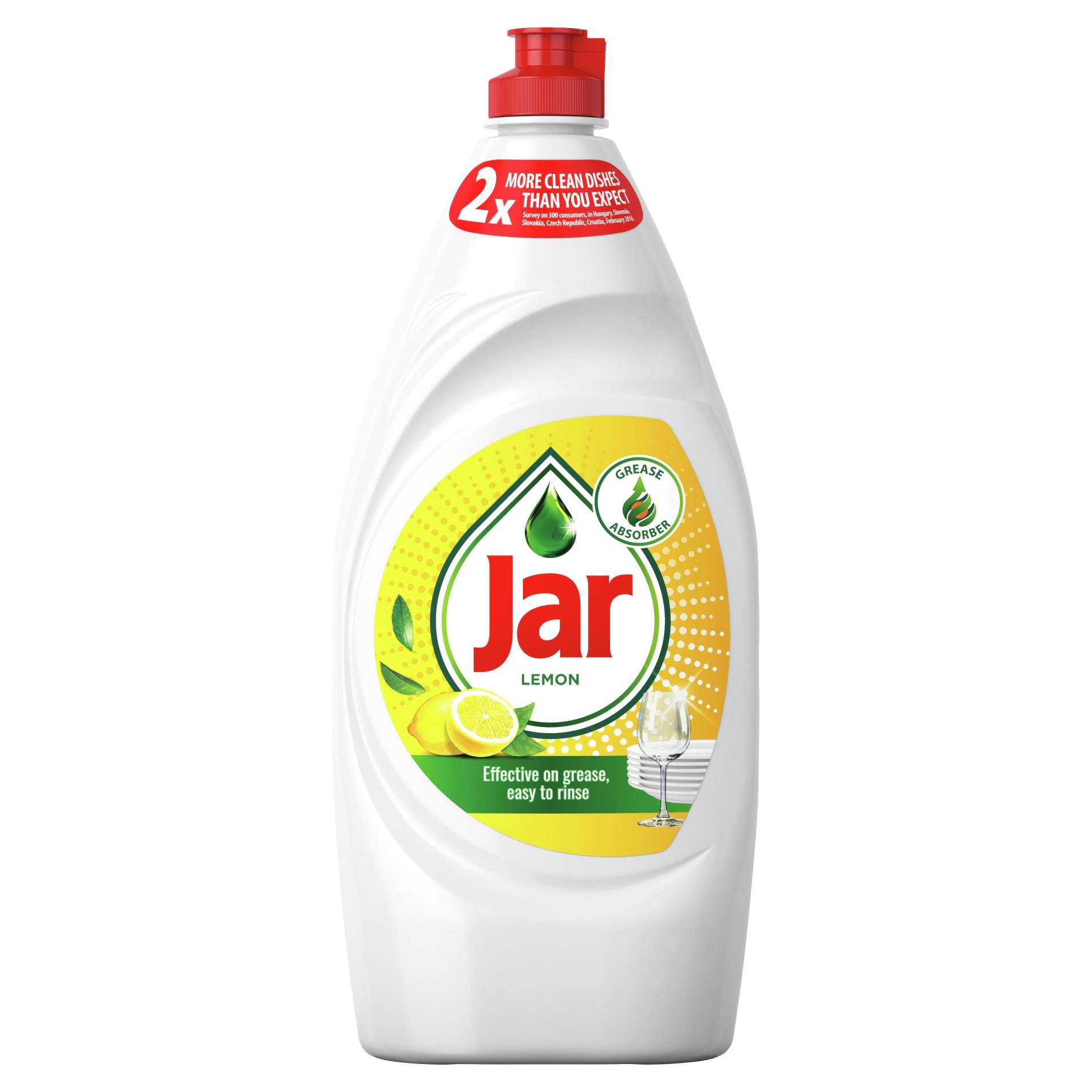 Prostředek na mytí nádobí Jar - citron, 900 ml