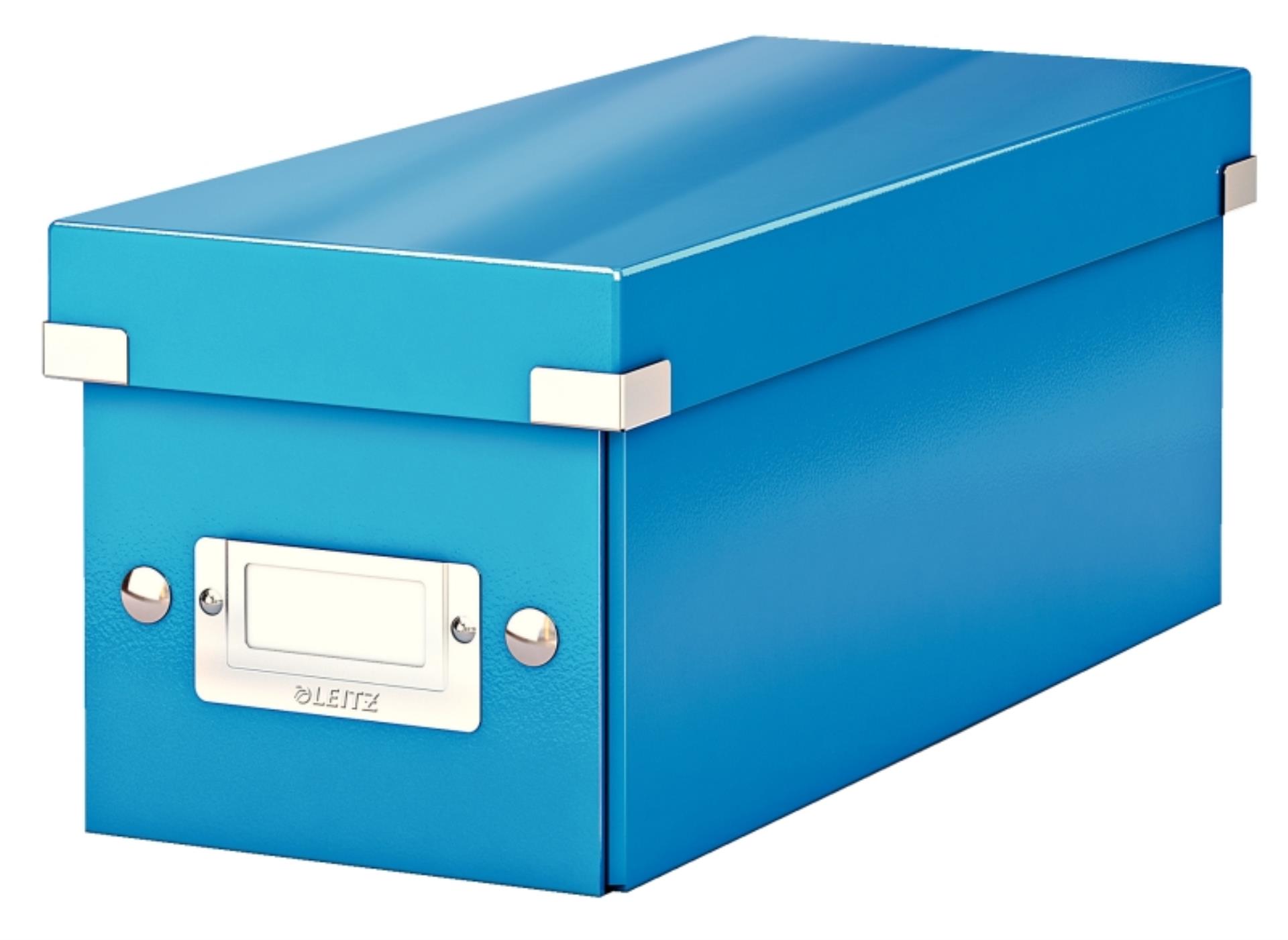 Krabice na CD LEITZ Click-N-Store - A4, modrá