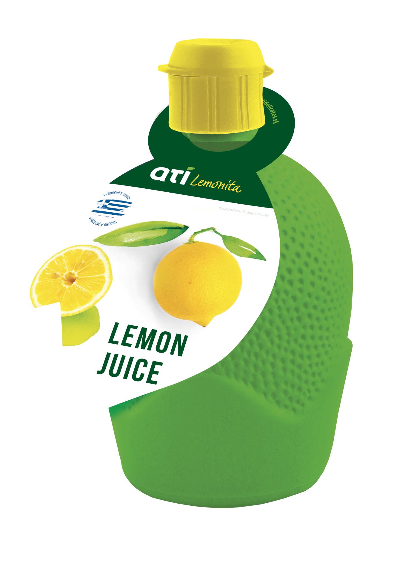 Aligator Citronová šťáva - Lemonka, 230 ml