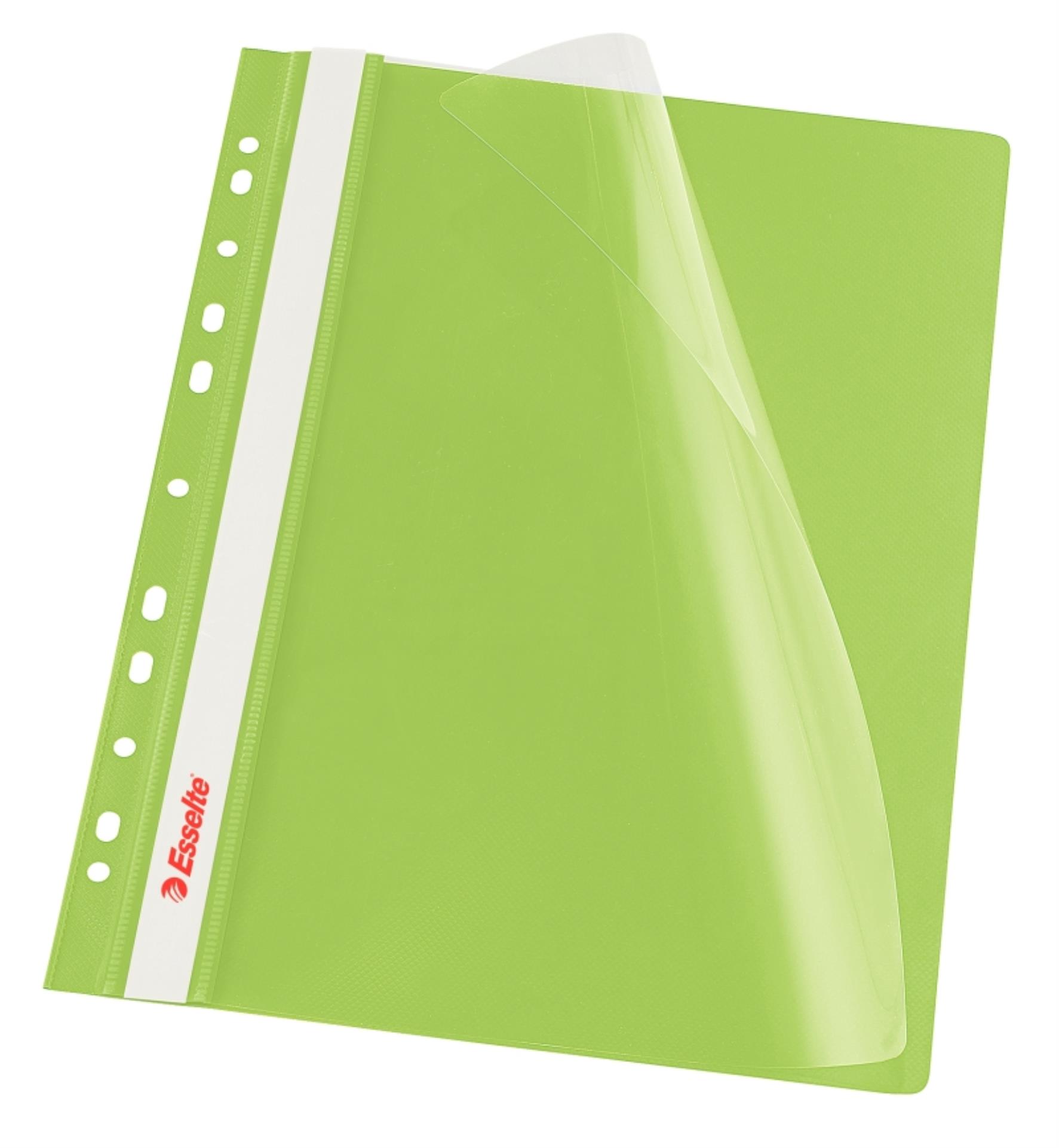 Závěsné rychlovazače Esselte Vivida - A4, zelené