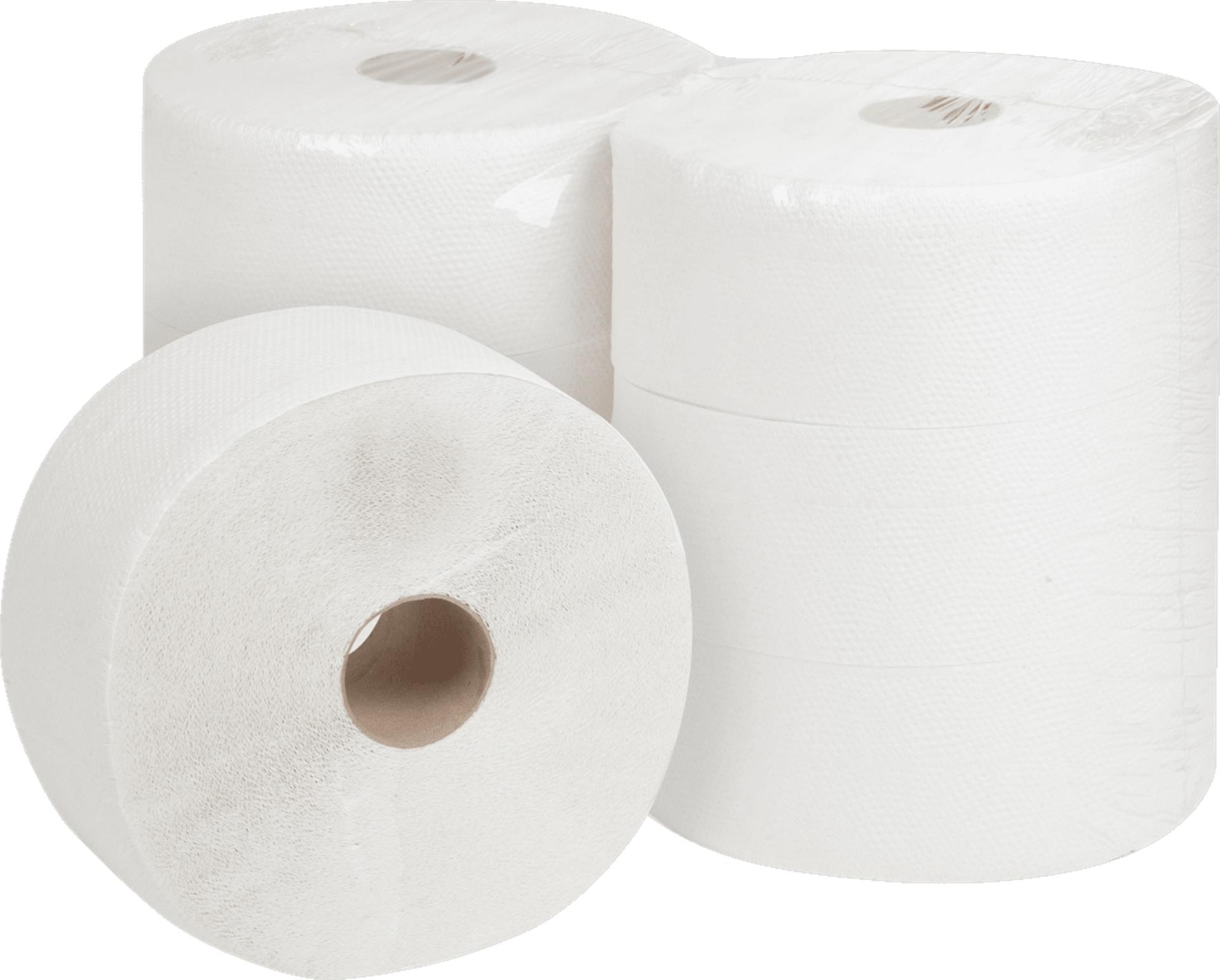 Toaletní papír Jumbo - dvouvrstvý, průměr 24 cm, 6 rolí