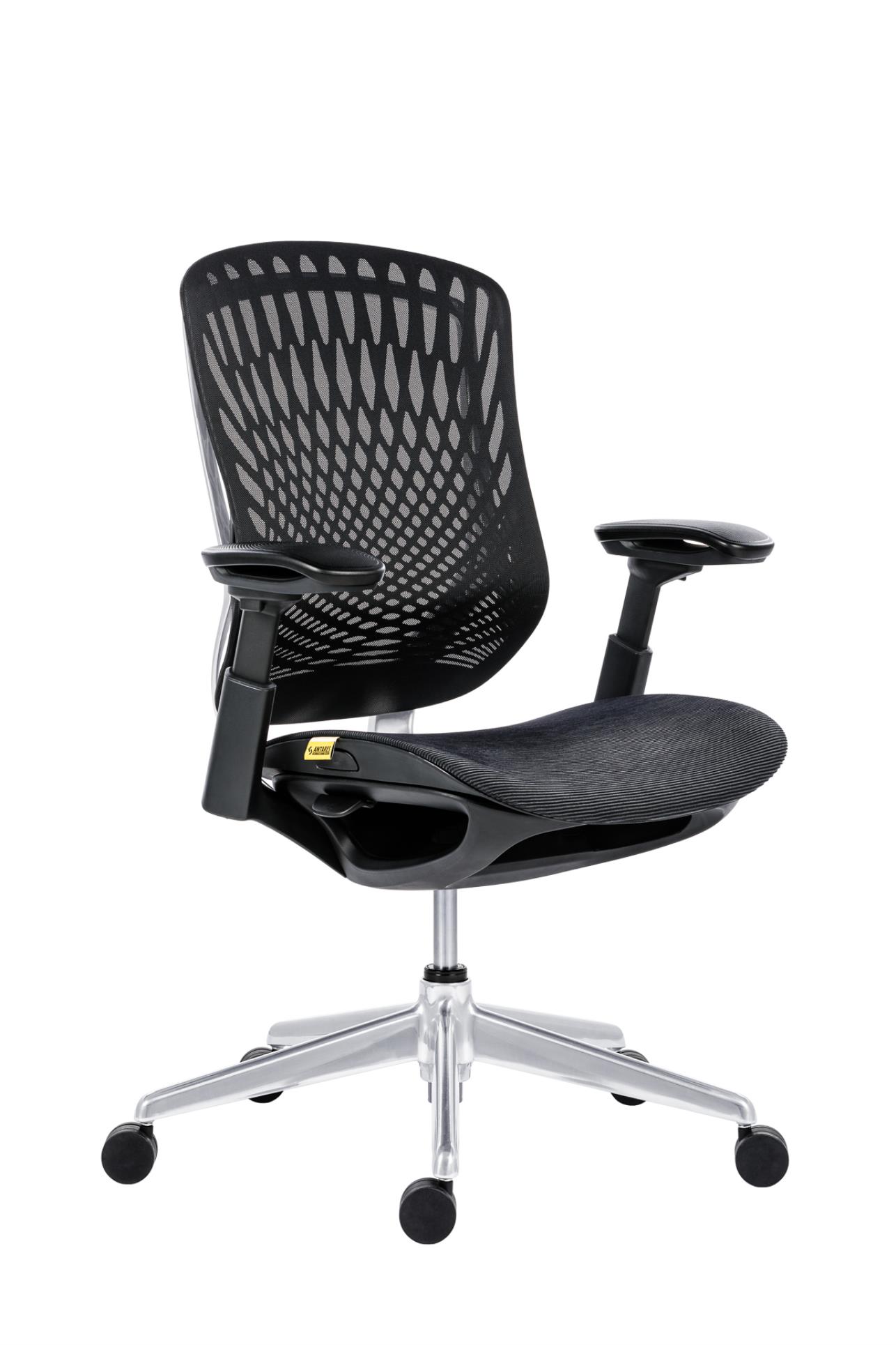 Antares Kancelářská židle BAT NET PERF - synchro, černá