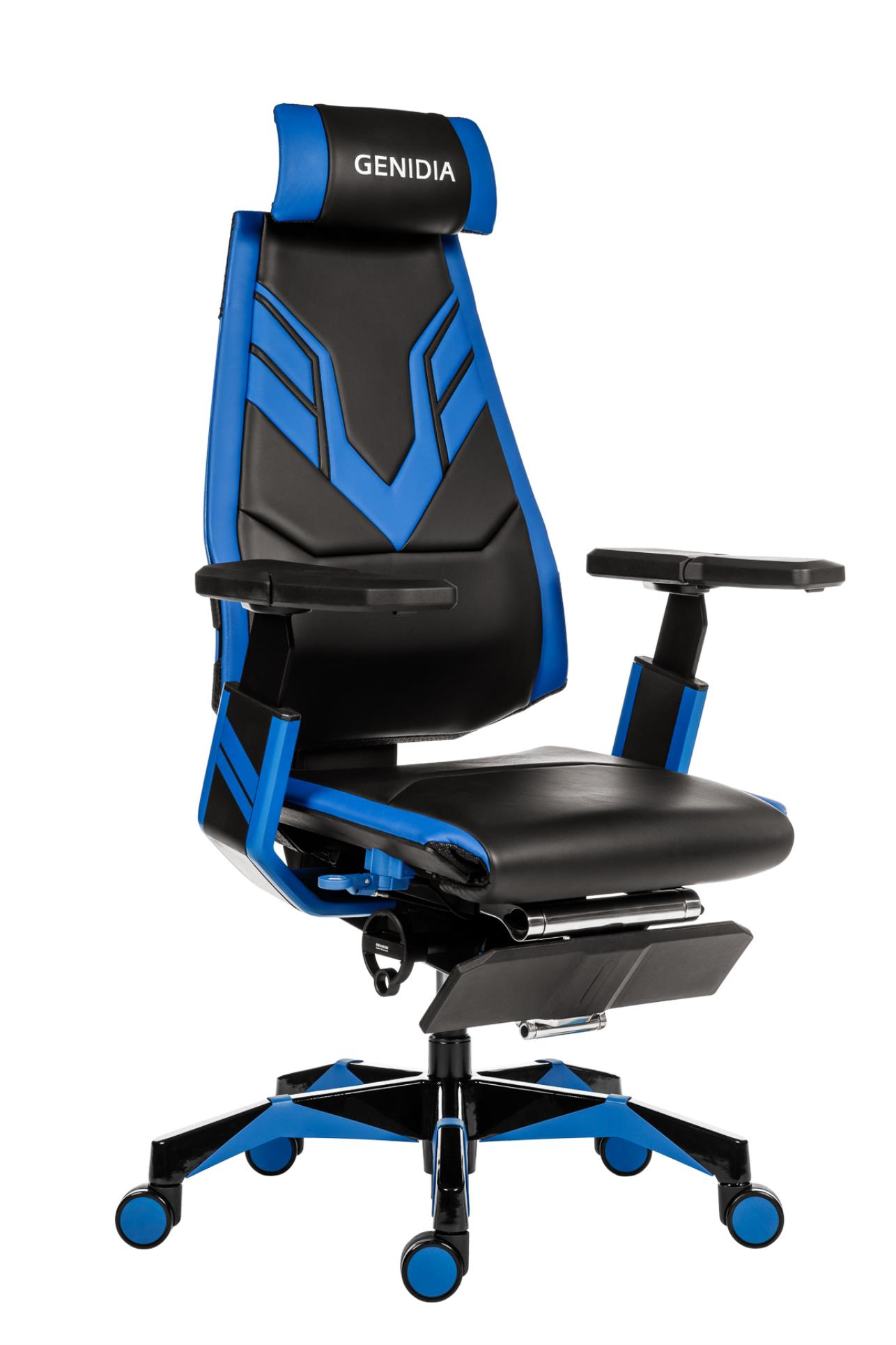 Antares Herní židle Genidia Gaming - synchro, černá/modrá