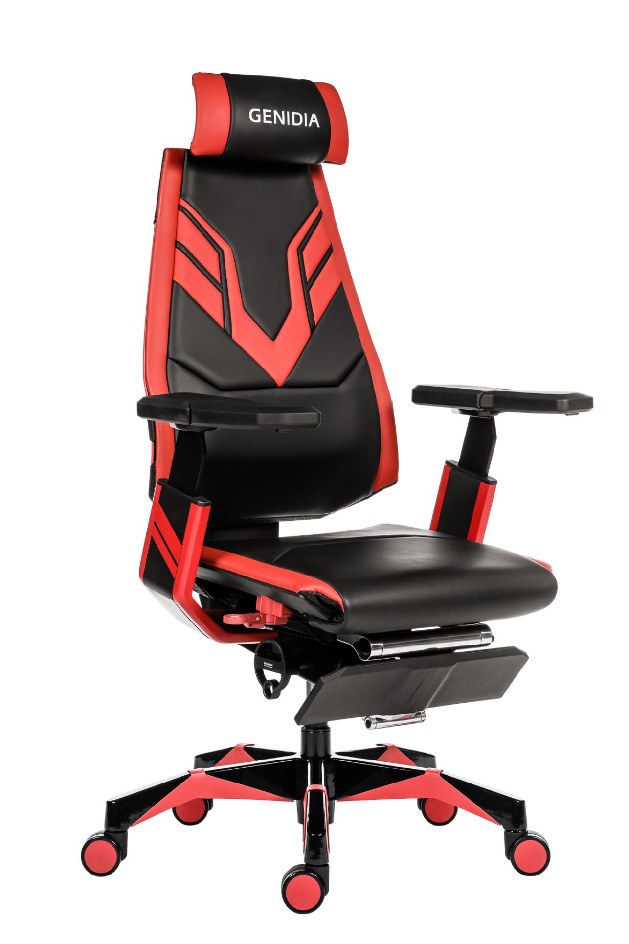 Antares Herní židle Genidia Gaming - synchro, černá/červená