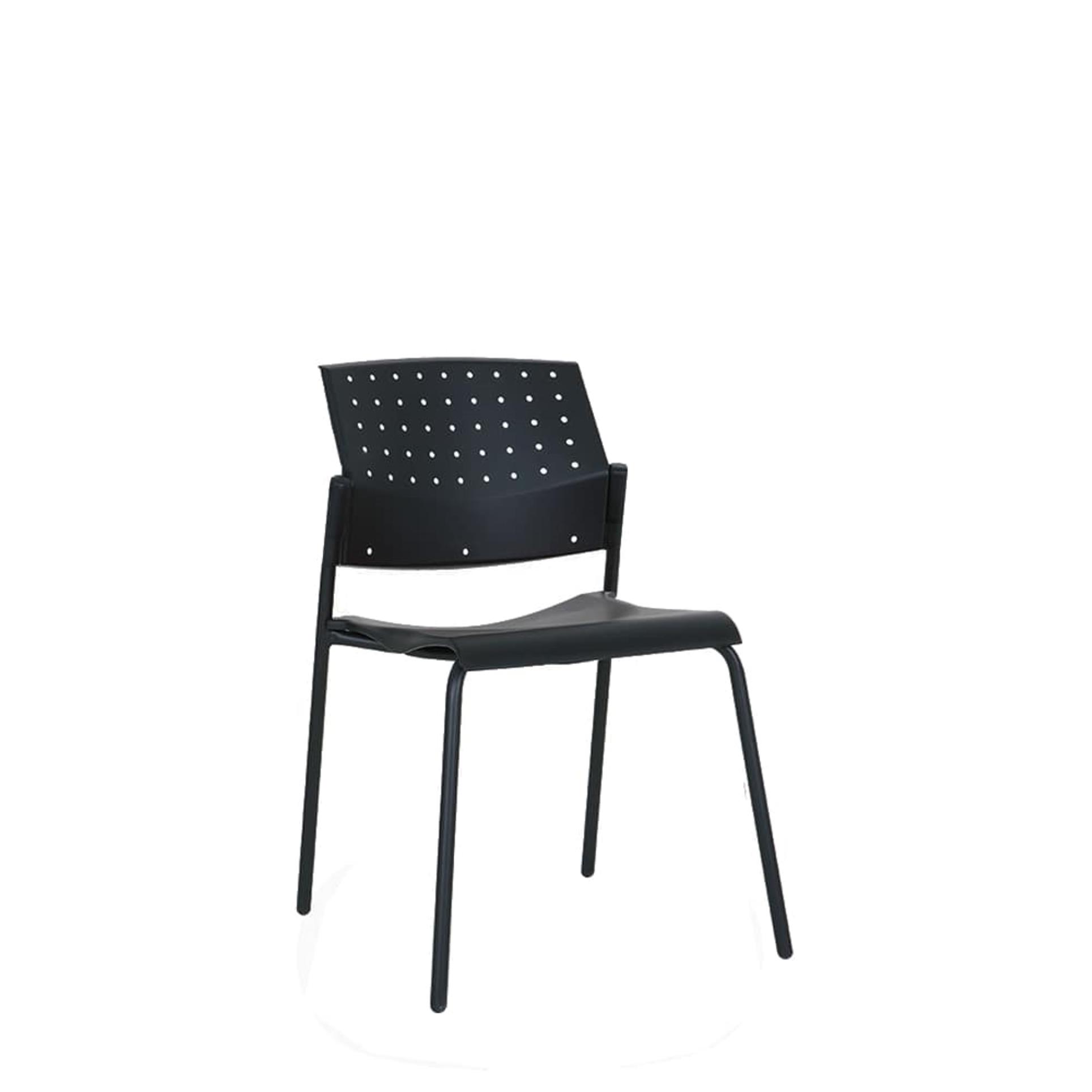 locodesign Konferenční židle Spring SN 500 - černá, kostra černá