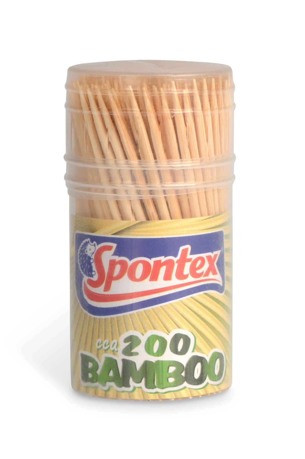 Spontex Bambusové párátka, 200 ks