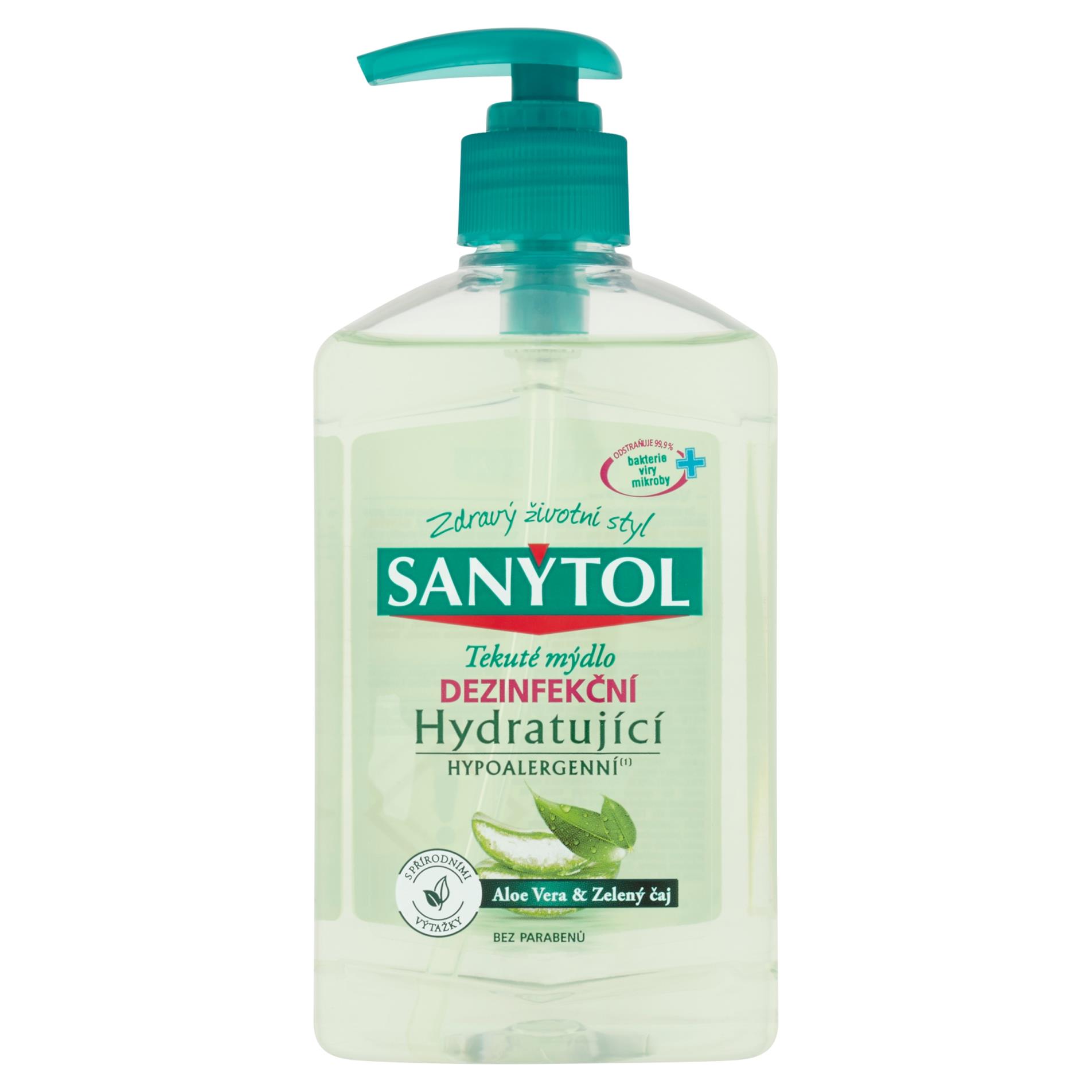 Sanytol Tekuté mýdlo Sanytol - dezinfekční, hydratační, 250 ml