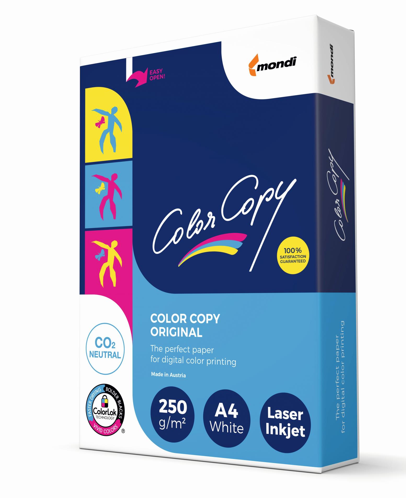 Kancelářský papír Color Copy - A4, 250 g, 125 listů
