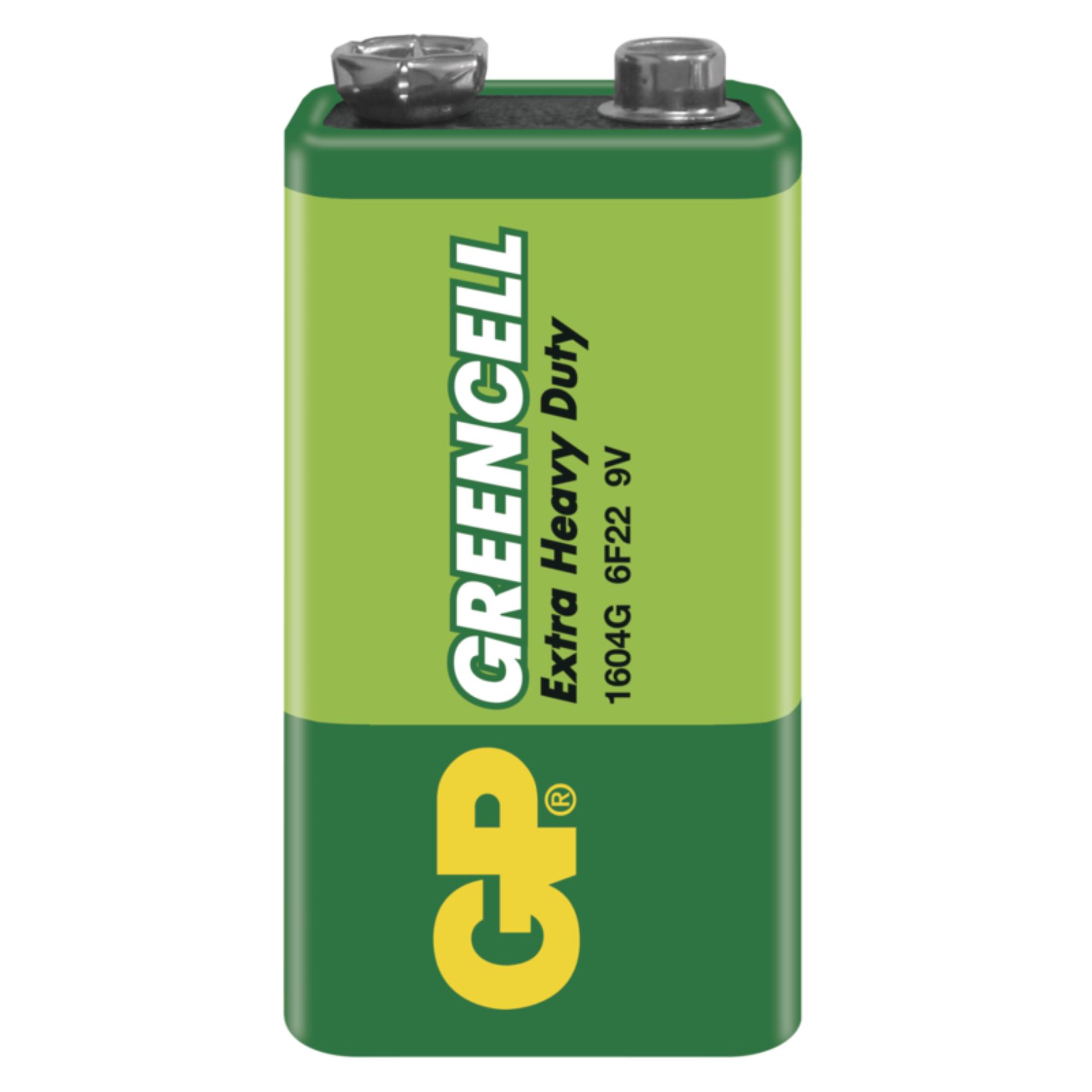 Baterie GP Greencell 9V, 1 ks