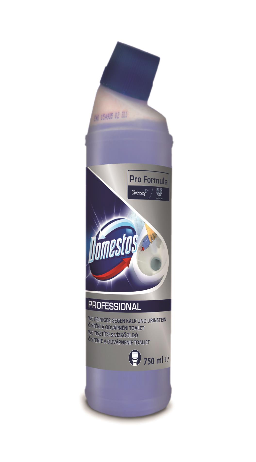 Čisticí prostředek WC gel Domestos Limescale Remover - 750 ml