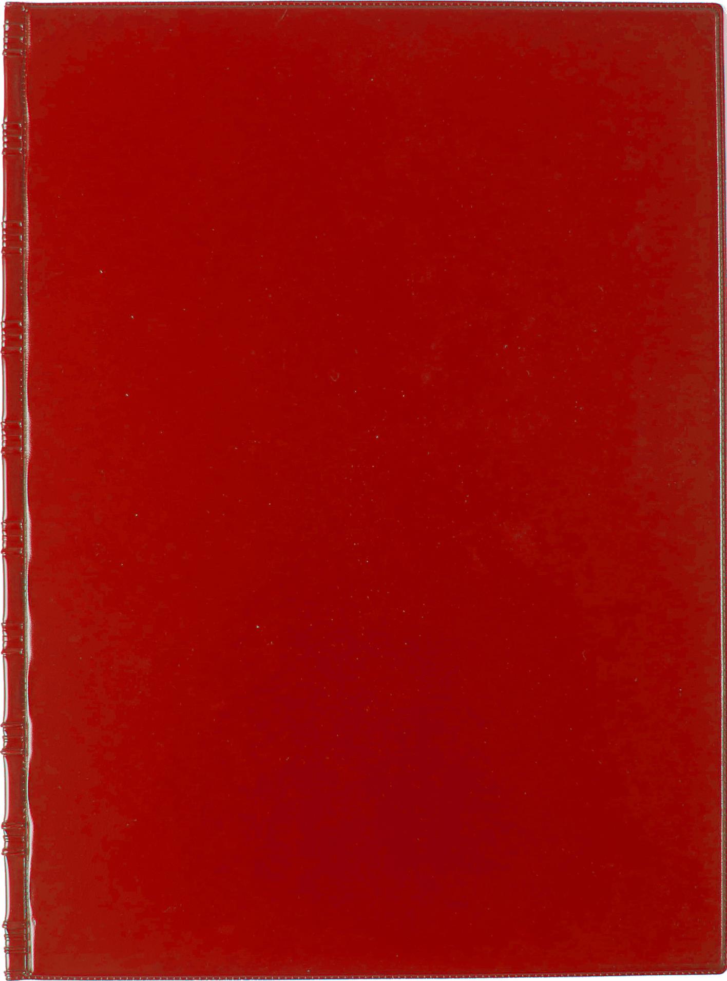Karton P+P Uzavíratelné desky SPORO - A4, spodní plastové kapsy, červené