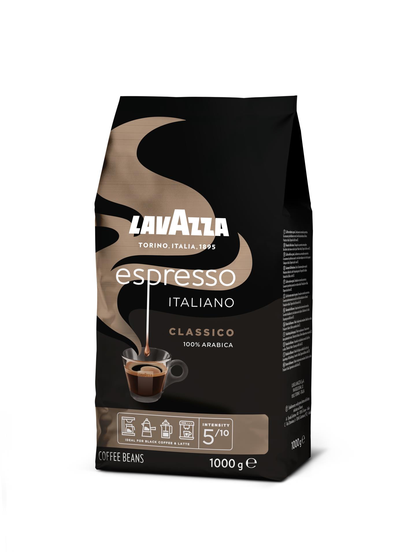 Lavazza Zrnková káva Lavazza - Caffe Espresso Classico, 1 kg