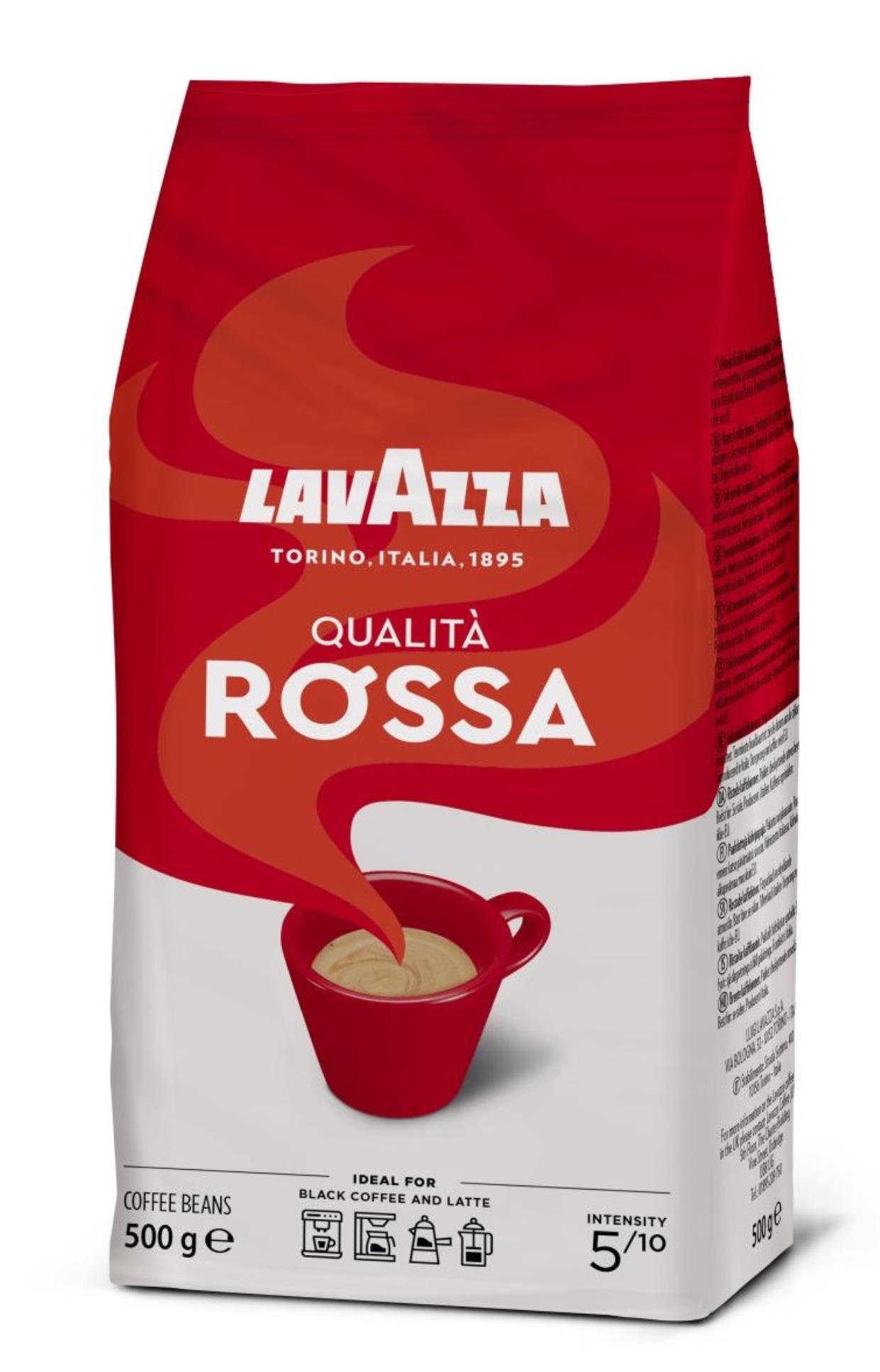 Lavazza Zrnková káva Lavazza - Qualita Rossa, 500 g