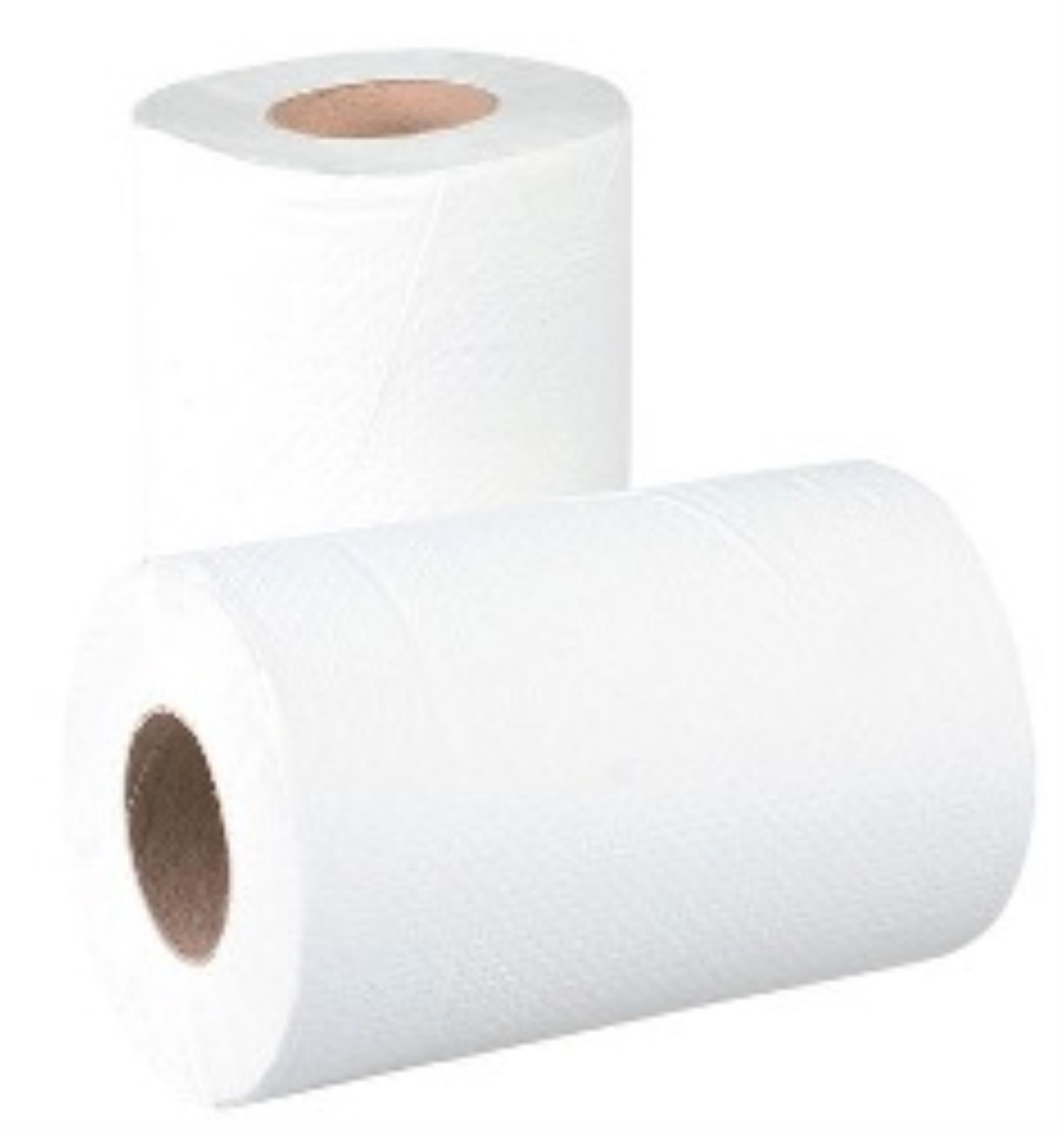 Papírové ručníky v roli Midi - 2 vrstvé, celulóza, 6 rolí