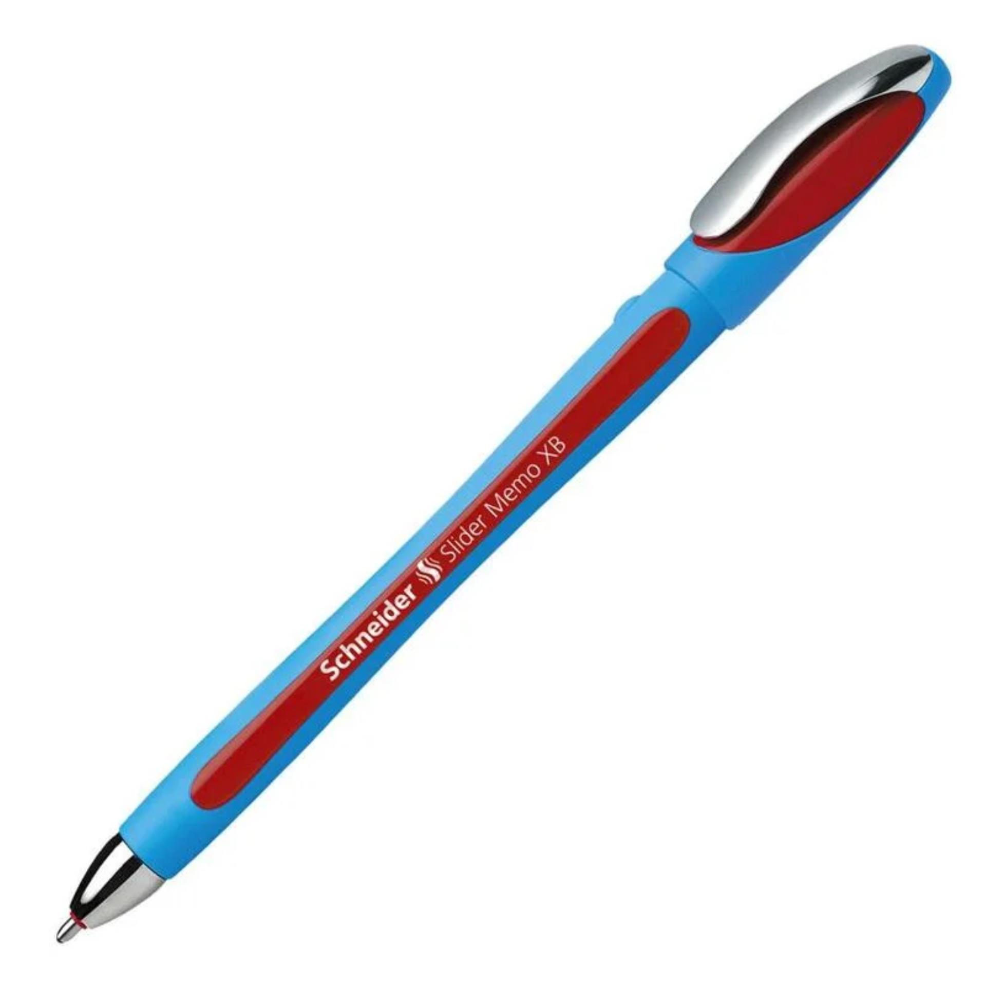 Kuličkové pero Schneider Slider Memo - červené