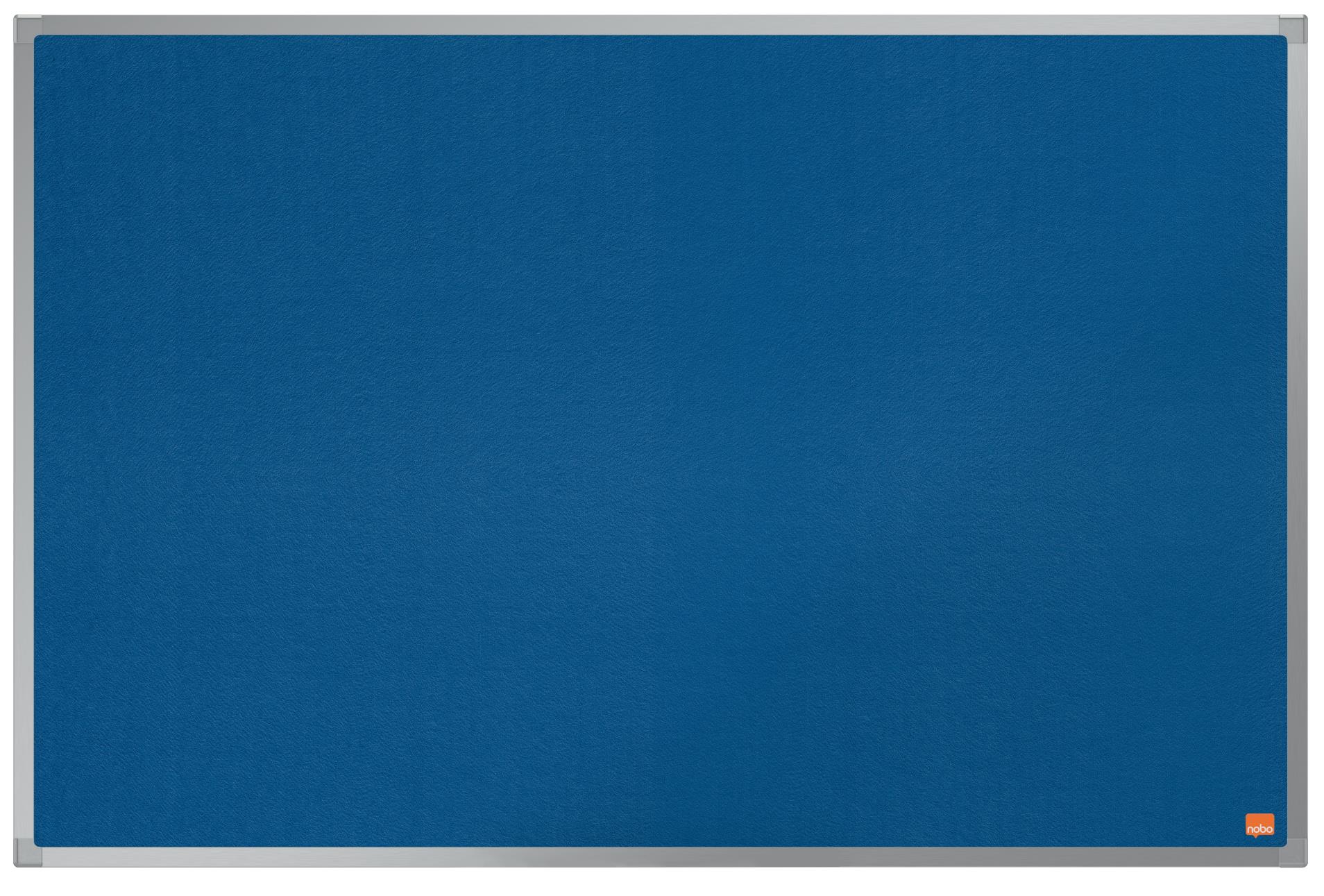 Textilní nástěnka Nobo Essence - 90 x 60 cm, modrá