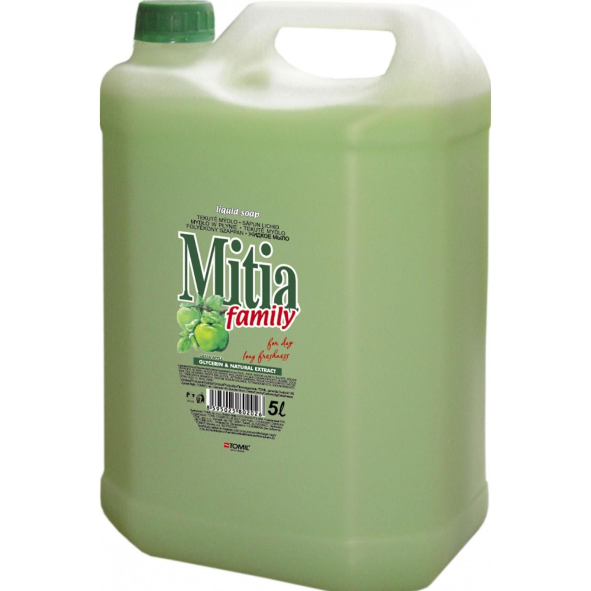 Mitia Tekuté mýdlo Mitia - jablko, 5 l