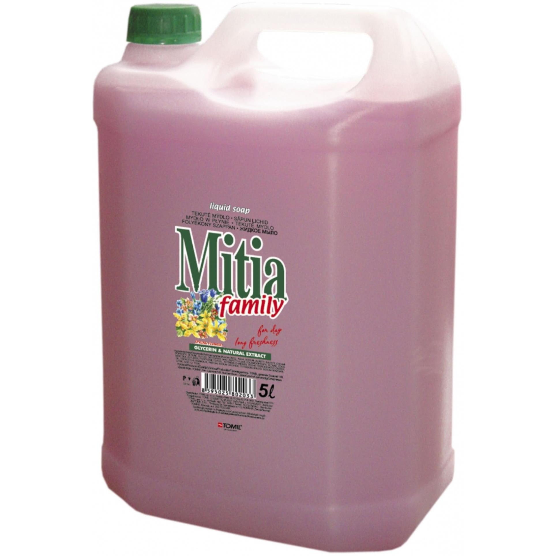 Mitia Tekuté mýdlo Mitia - jarní květiny, 5 l