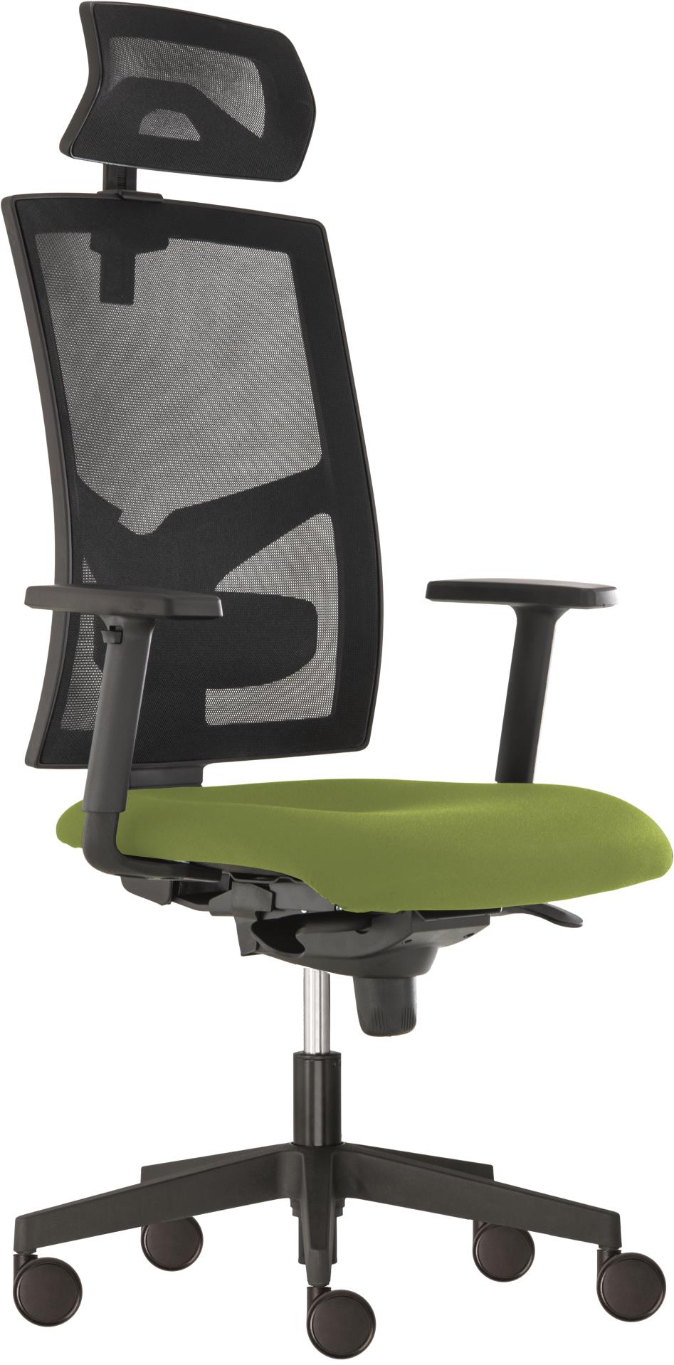Alba Kancelářská židle Game - synchro, zelená