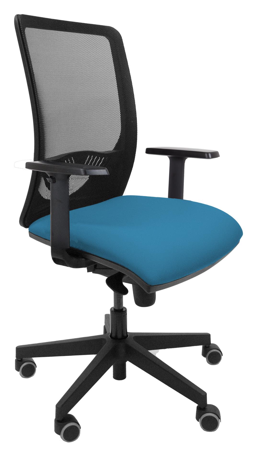 Alba Kancelářská židle Duck - synchro, světle modrá