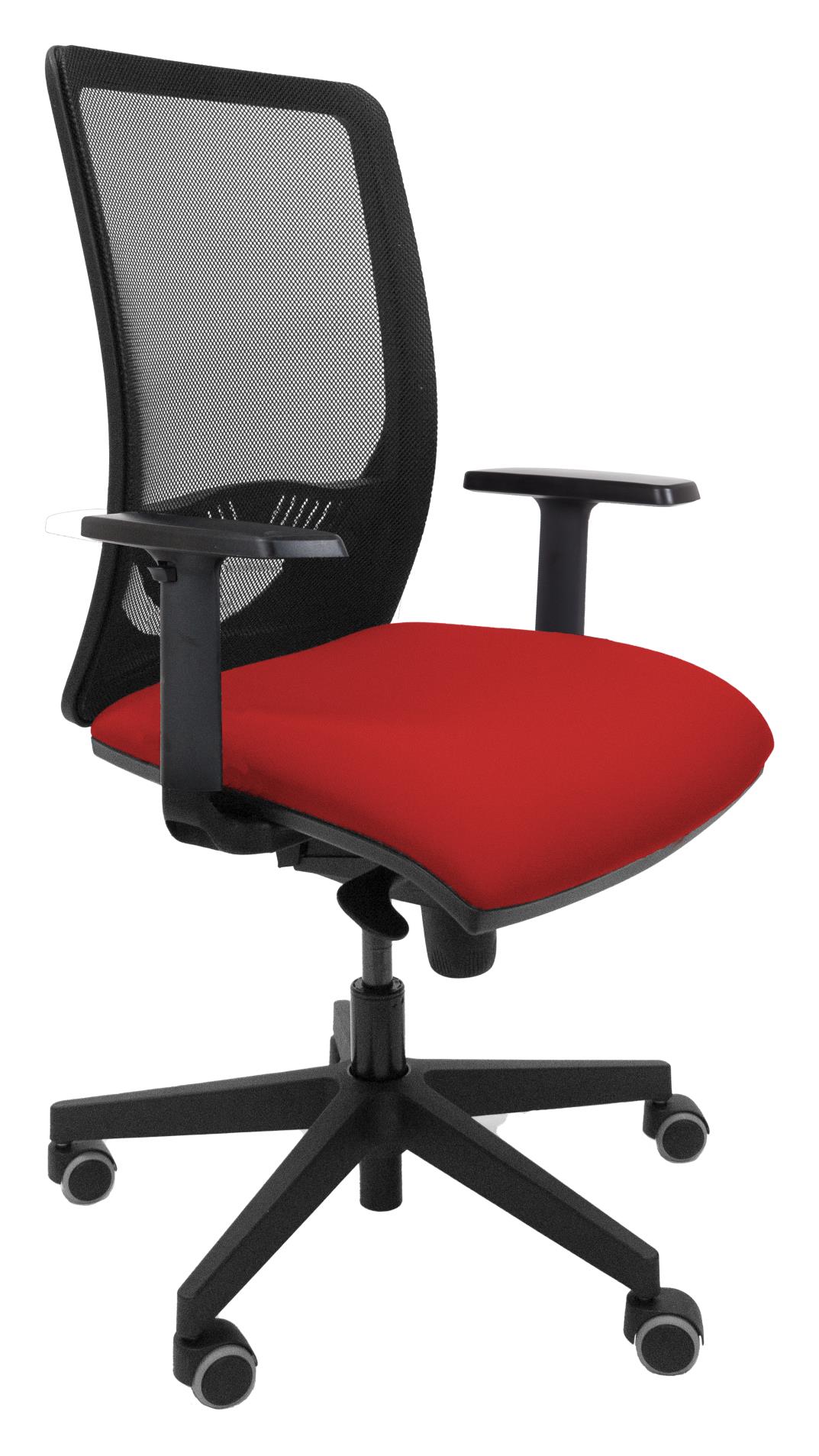 Alba Kancelářská židle Duck - synchro, červená