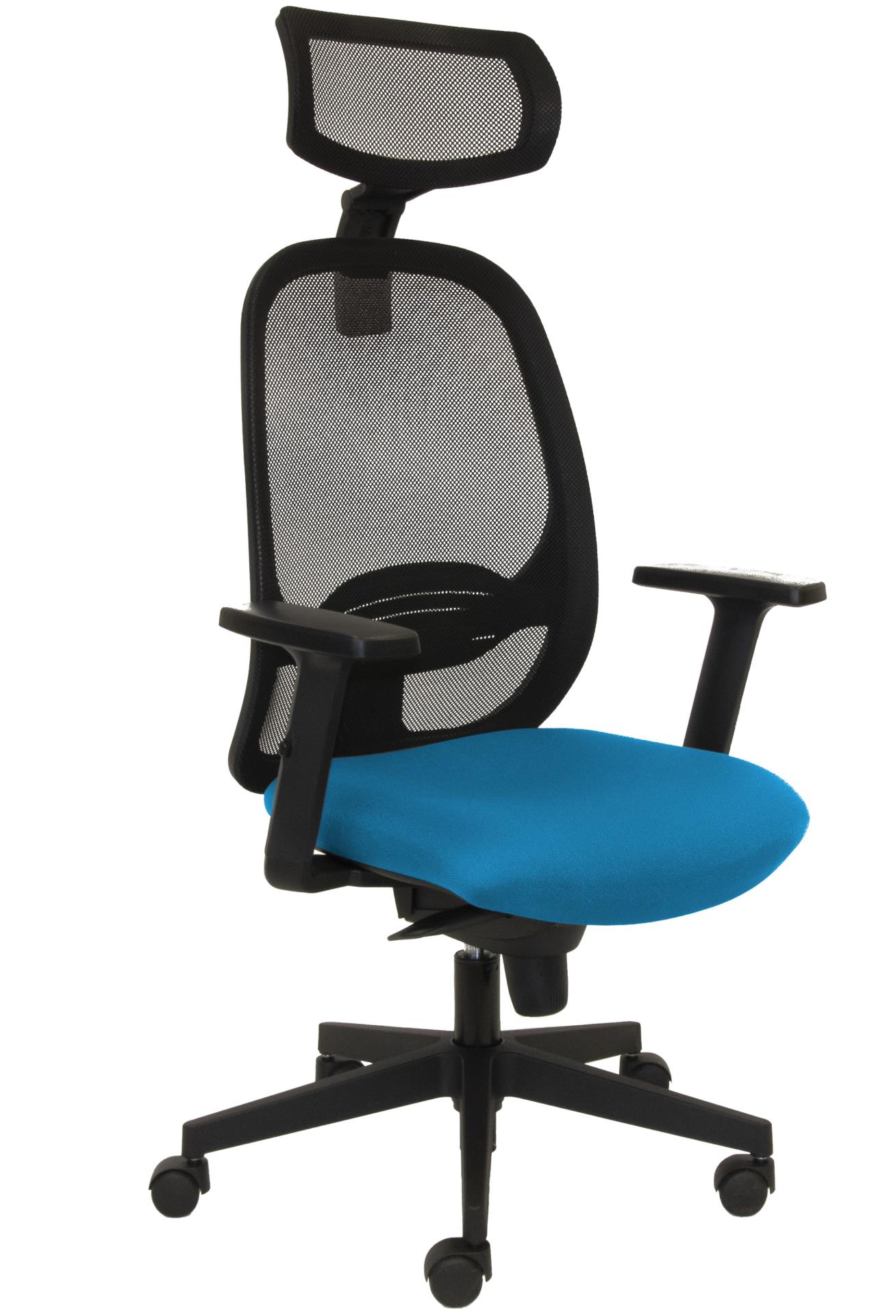 Alba Kancelářská židle Mandy - synchro, světle modrá