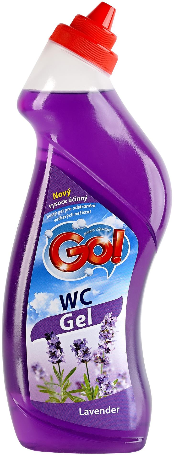 GO! Čisticí prostředek na WC GO! - lavender, 750ml