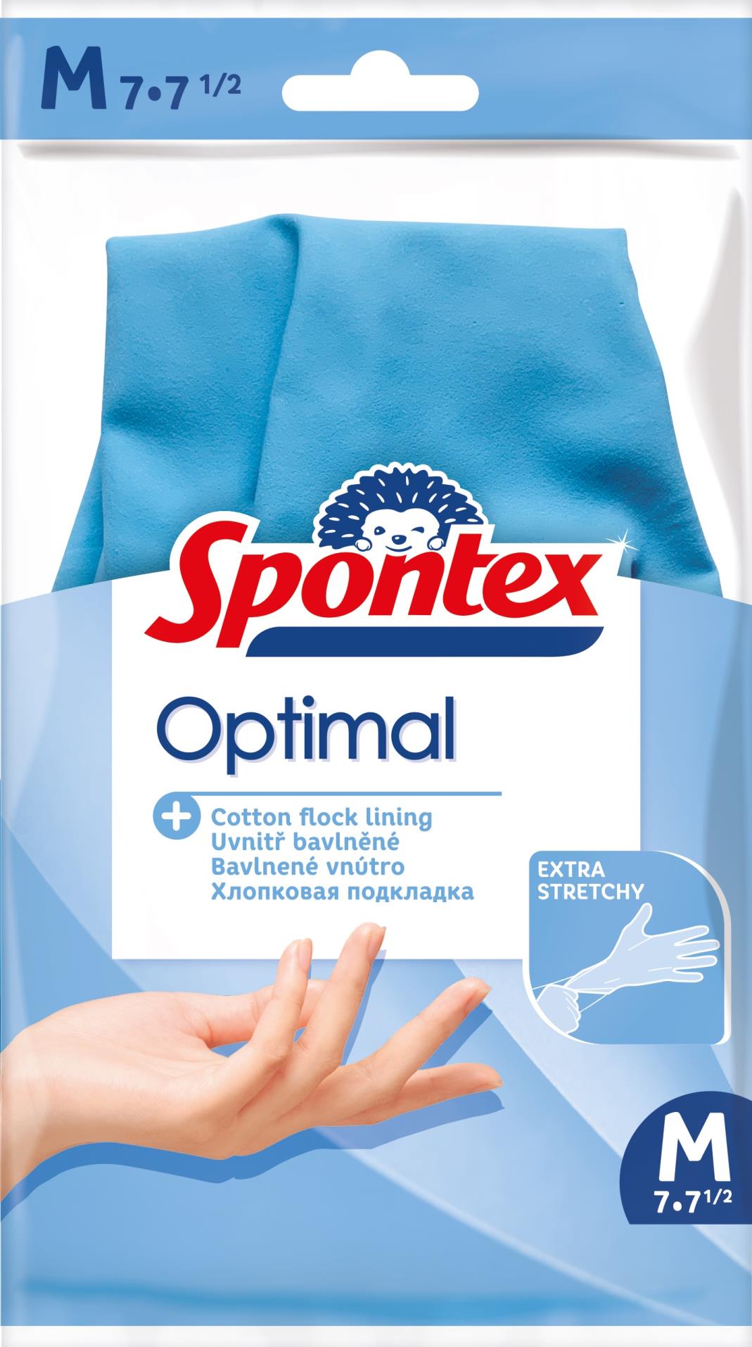 Gumové rukavice Spontex - M