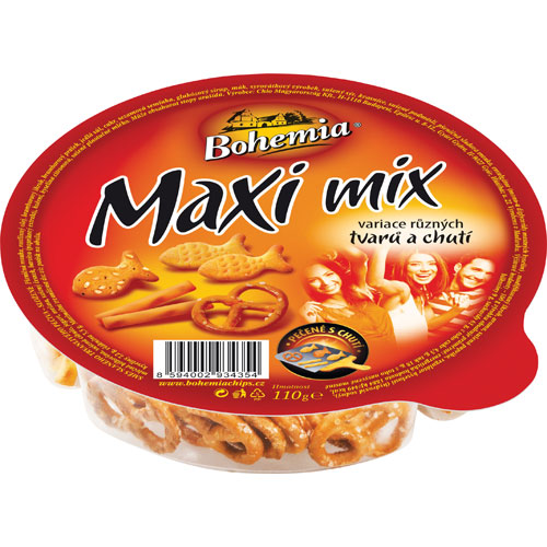 Bohemia Maxi Mix - čtyři druhy pečiva, 110 g