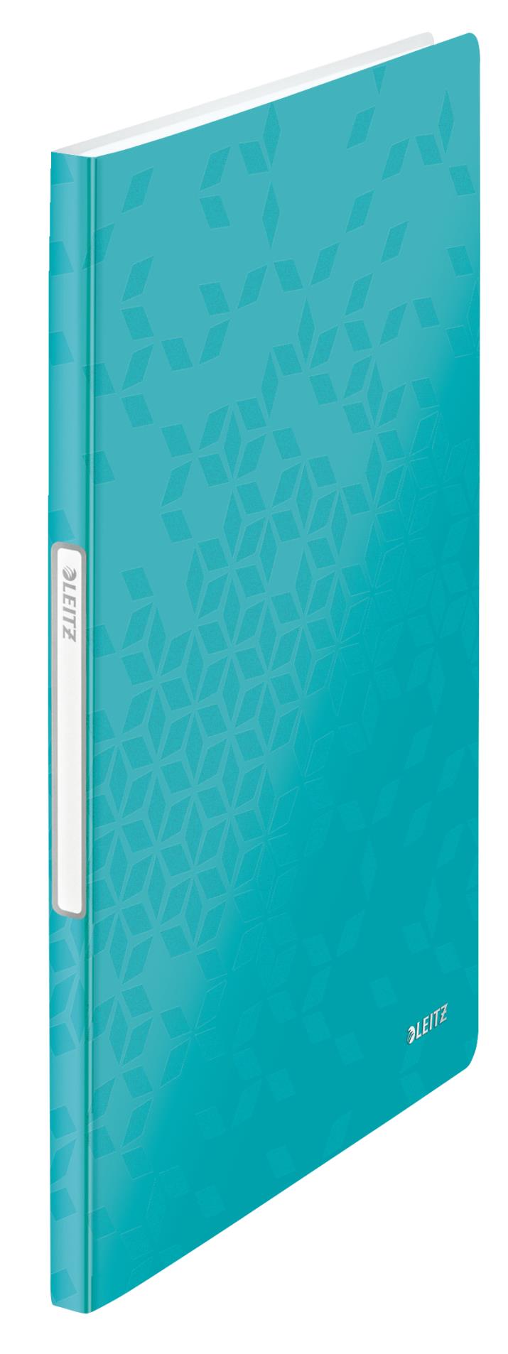 Katalogová kniha Leitz WOW - A4, 20 kapes, ledově modrá