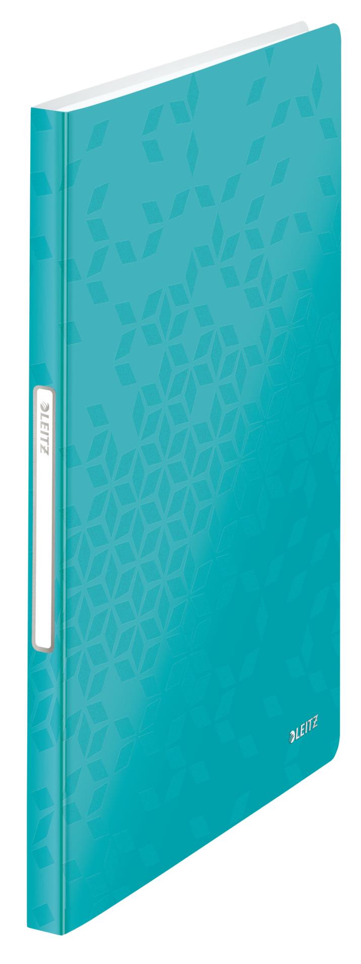 Katalogová kniha Leitz WOW - A4, 40 kapes, ledově modrá