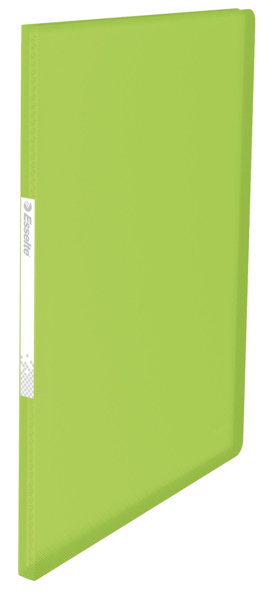Katalogová kniha Esselte VIVIDA - A4, 20 kapes, zelená