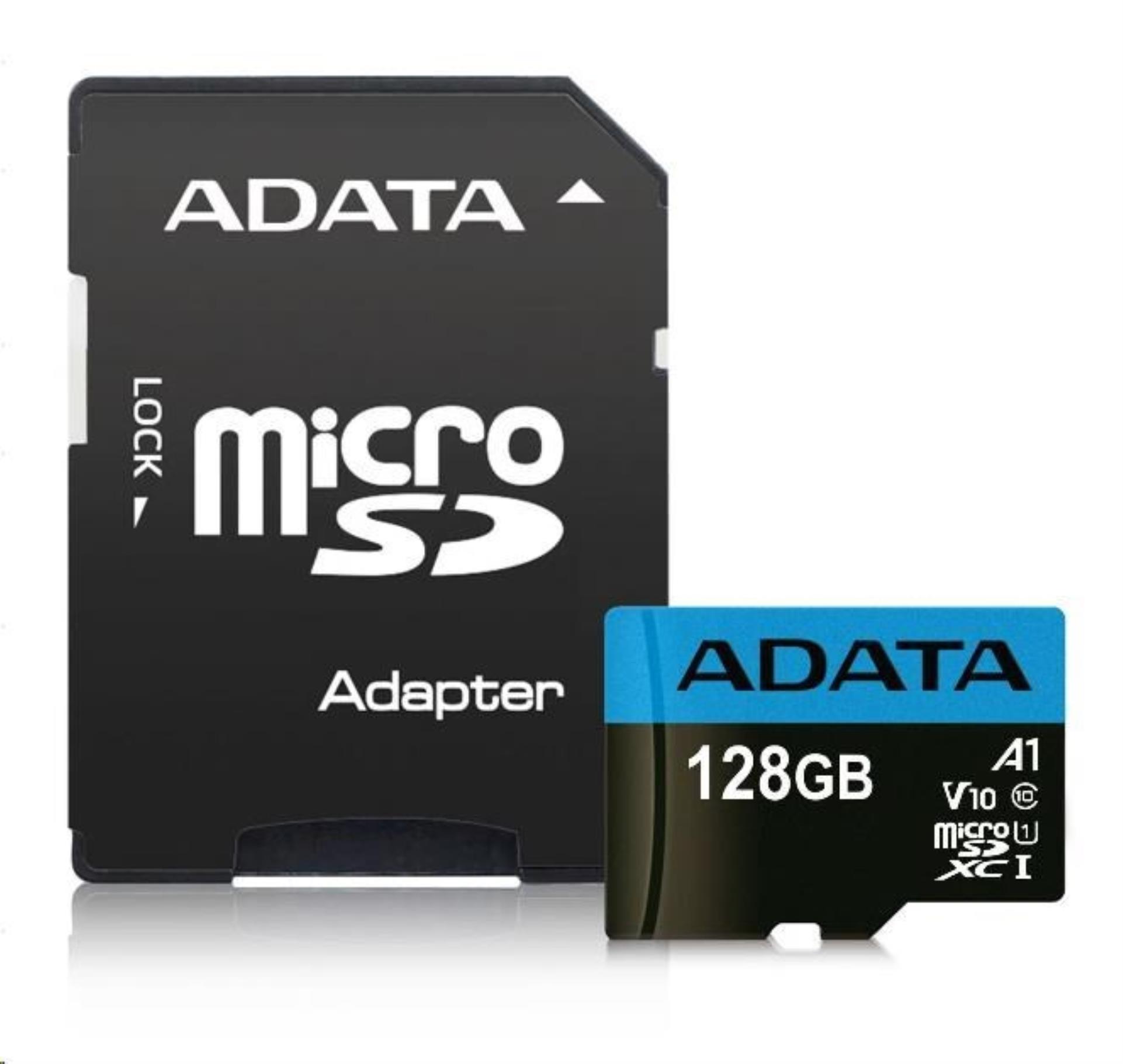 ADATA Adaptér ADATA Premier UHS Micro SDXC 128 GB