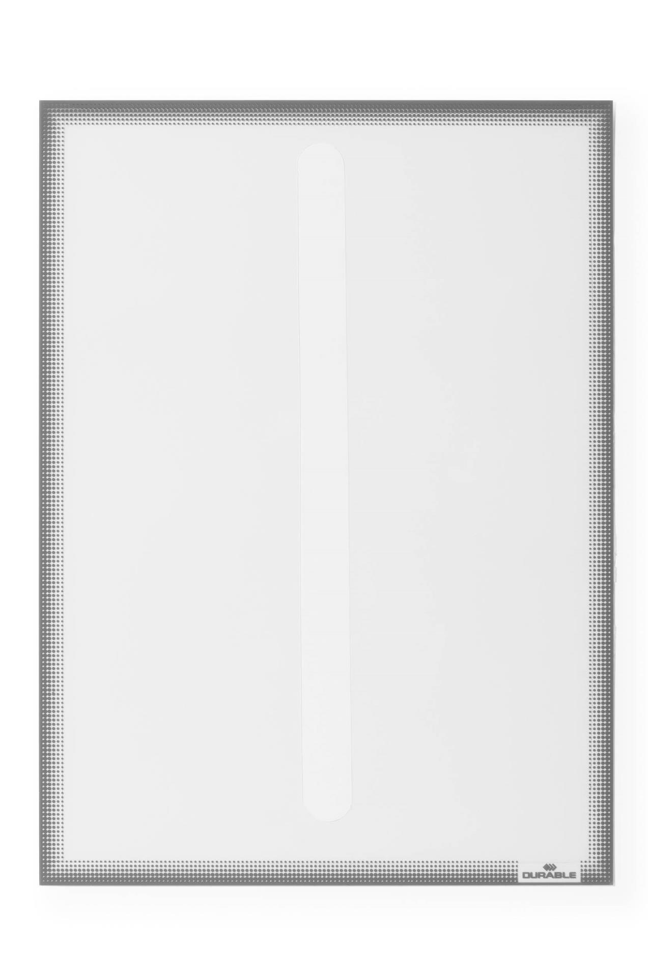Statická infokapsa Durable, A4, tečkovaný design, 1 ks