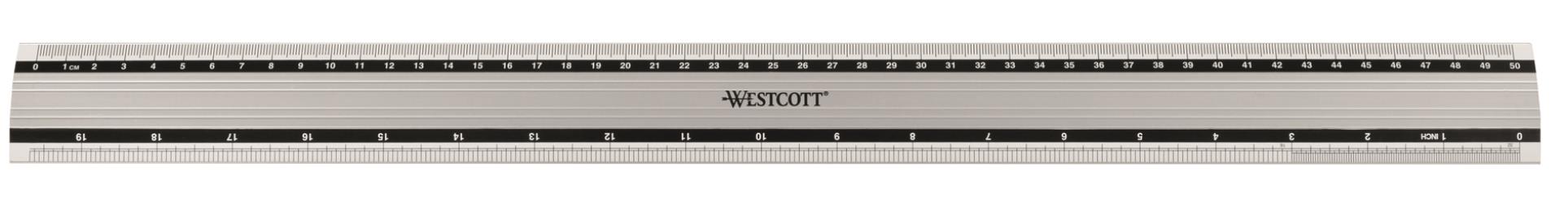 Hliníkové pravítko Westcott, 50 cm