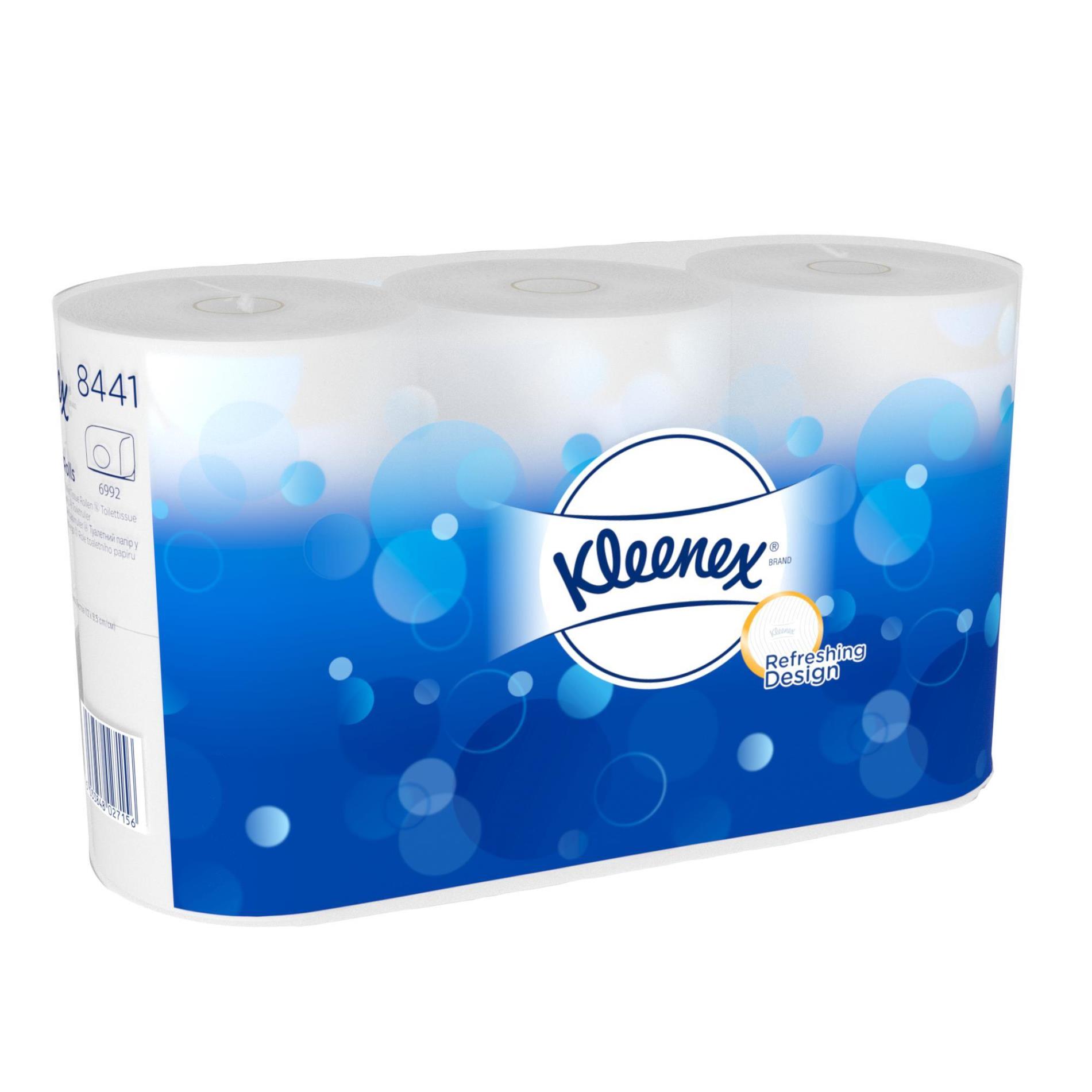Kleenex Toaletní papír Kleenex - 2vrstvý, 6 rolí