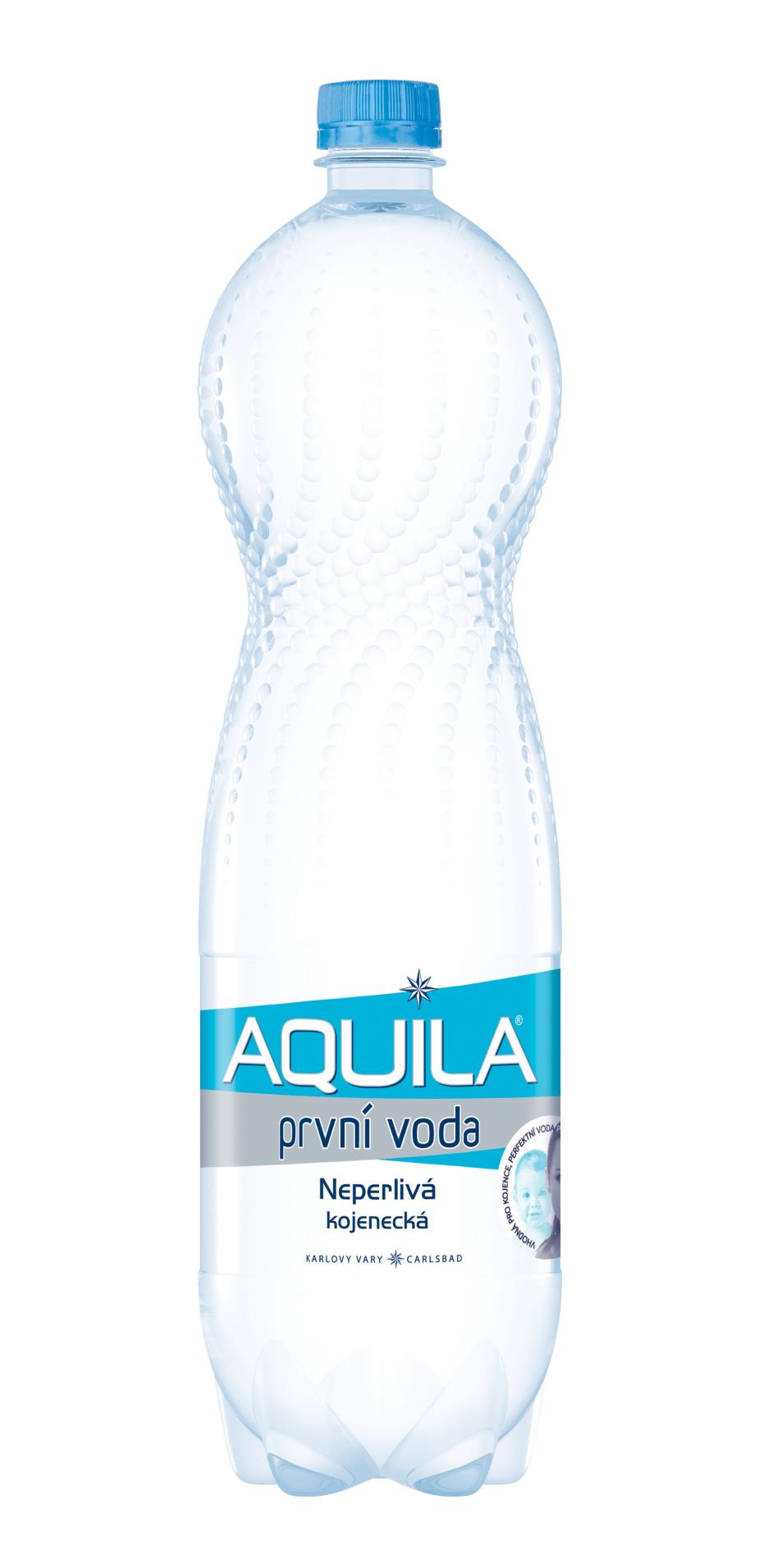 Stolní voda Aquila Aqualinea - neperlivá, 6 x 1,5 l