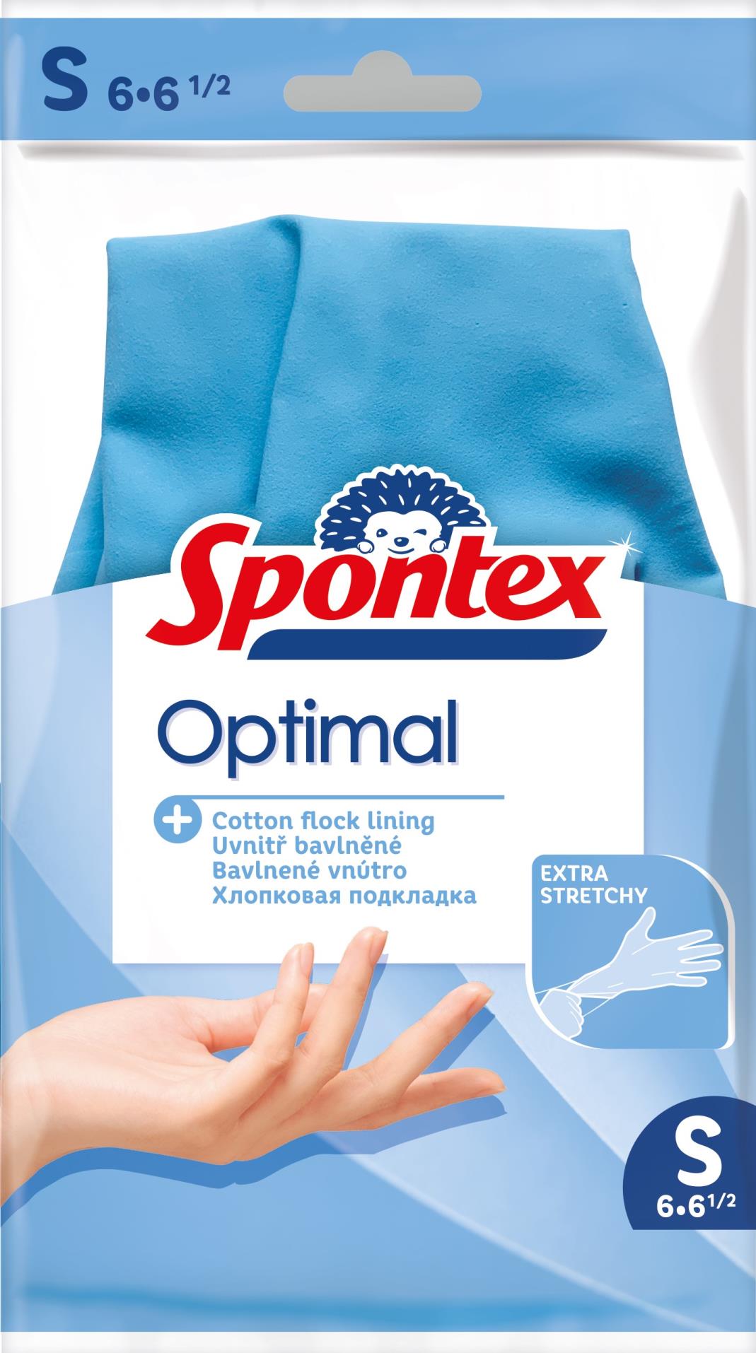 Gumové rukavice Spontex - S