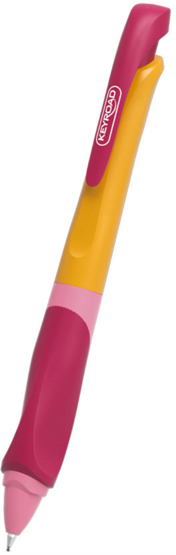 KEYROAD Mechanická tužka KEYROAD Neo - 0,7mm, blistr, růžová