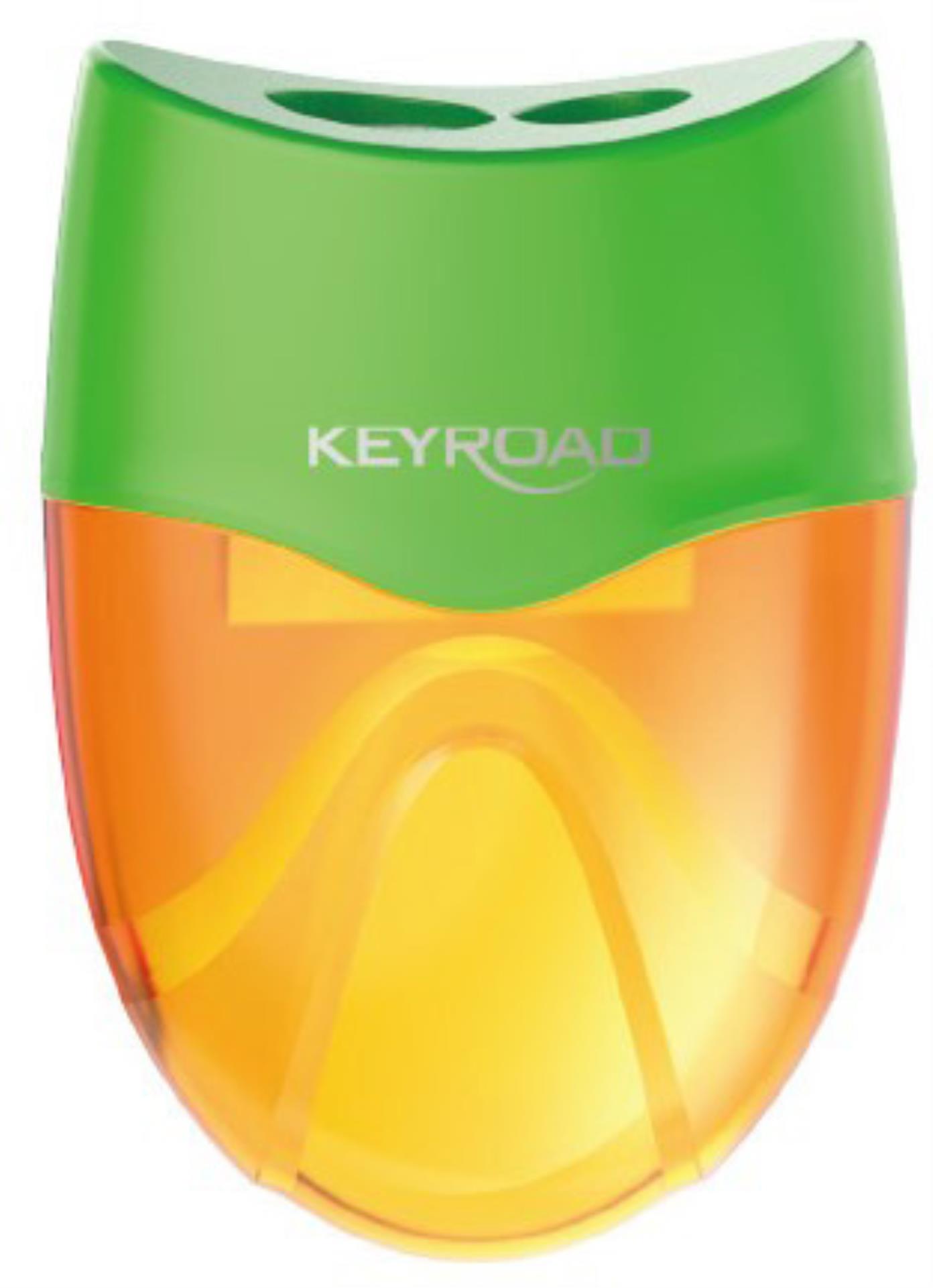 KEYROAD Ořezávátko KEYROAD - Mellow Duo, oranžové