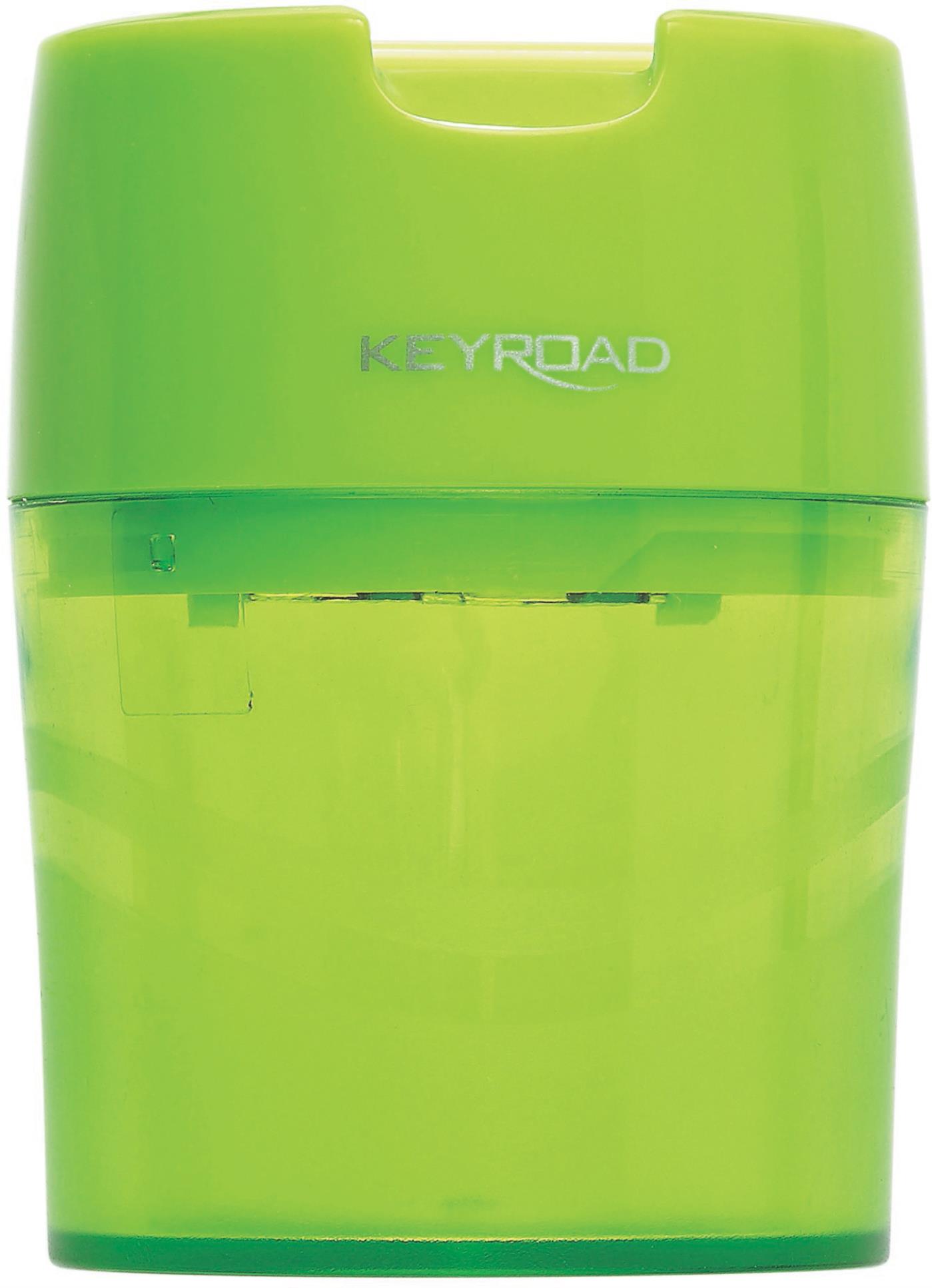 KEYROAD Ořezávátko kontejner KEYROAD Robby Duo - zelené