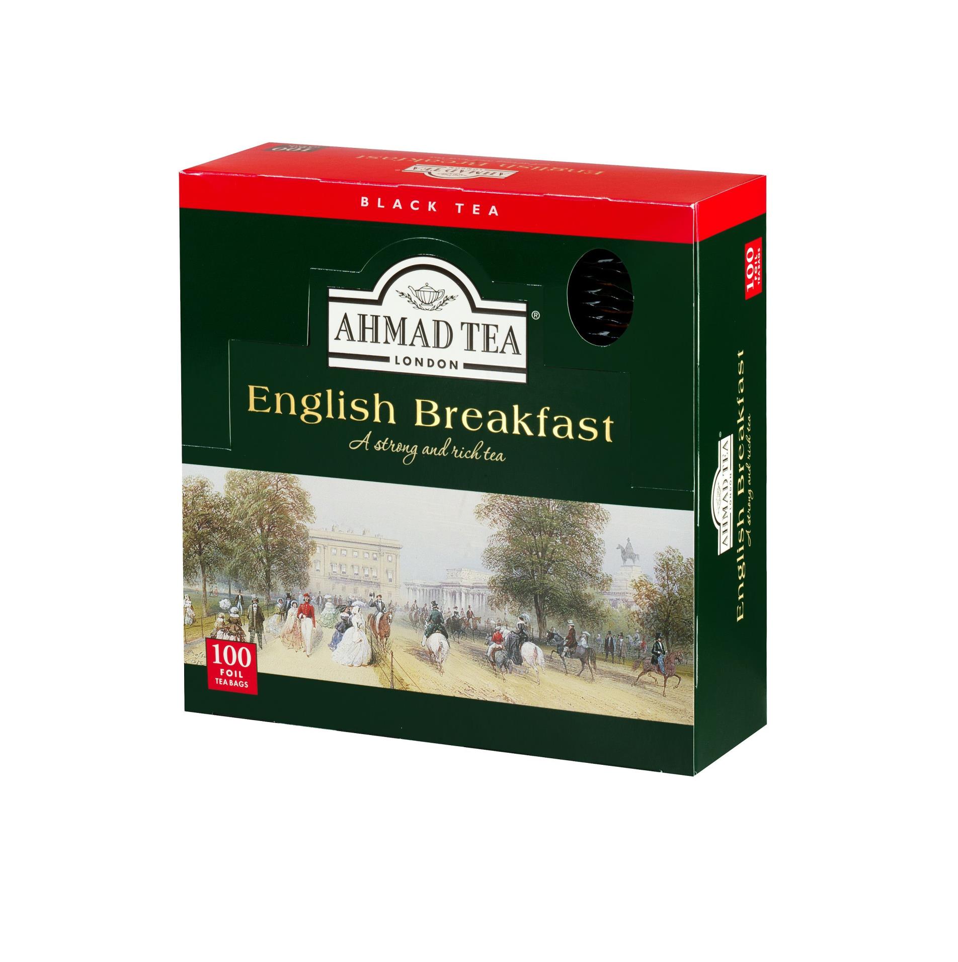 Černý čaj Ahmad - English Breakfast, 100x 2 g