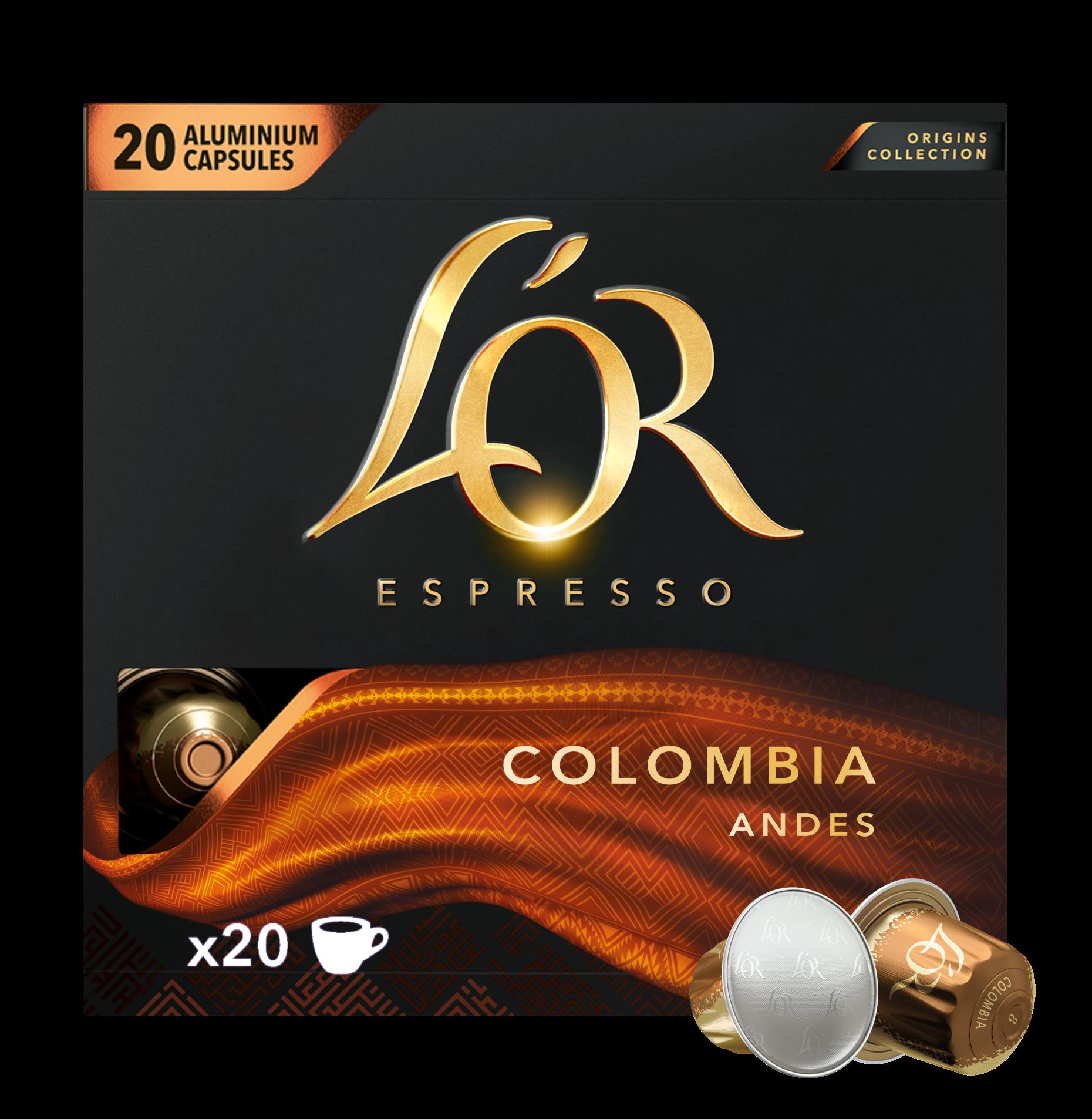 L'or Kapsle L´OR - Colombia, 20ks