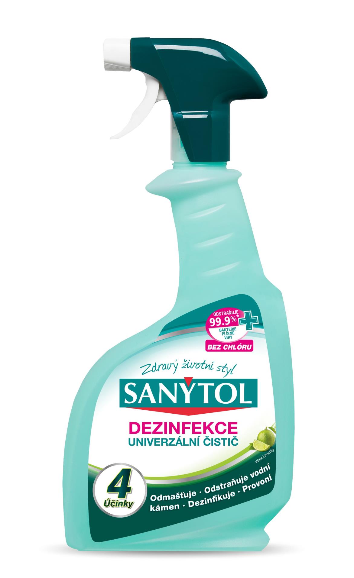 Sanytol Dezinfekční prostředek Sanytol- 4v 1, čistič, 500 ml