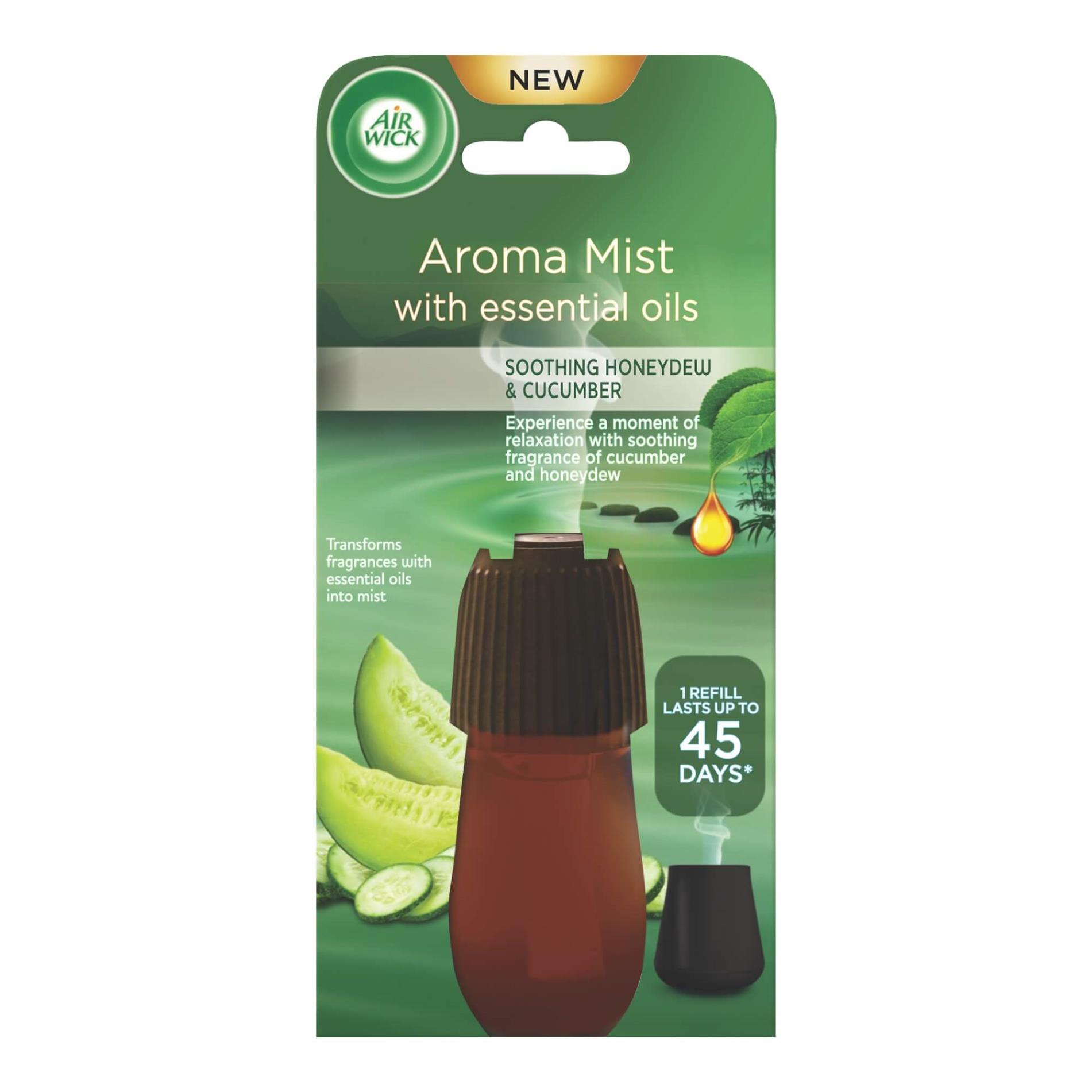 Osvěžovač vzduchu Airwick Aroma vaporizér - náplň, meloun a okurka, 20 ml