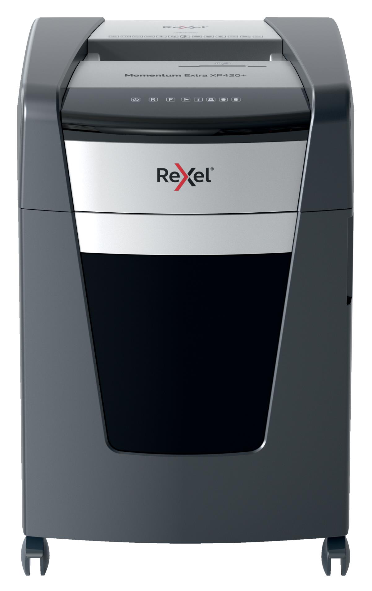 Skartovačka Rexel Momentum Extra XP420+ - P4, řez na částice 4 x 35 mm