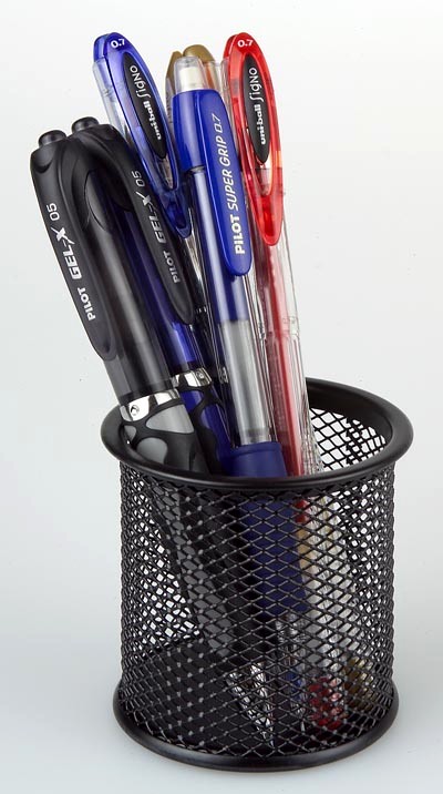 Kalíšek na tužky Office Depot - drátěný, černý